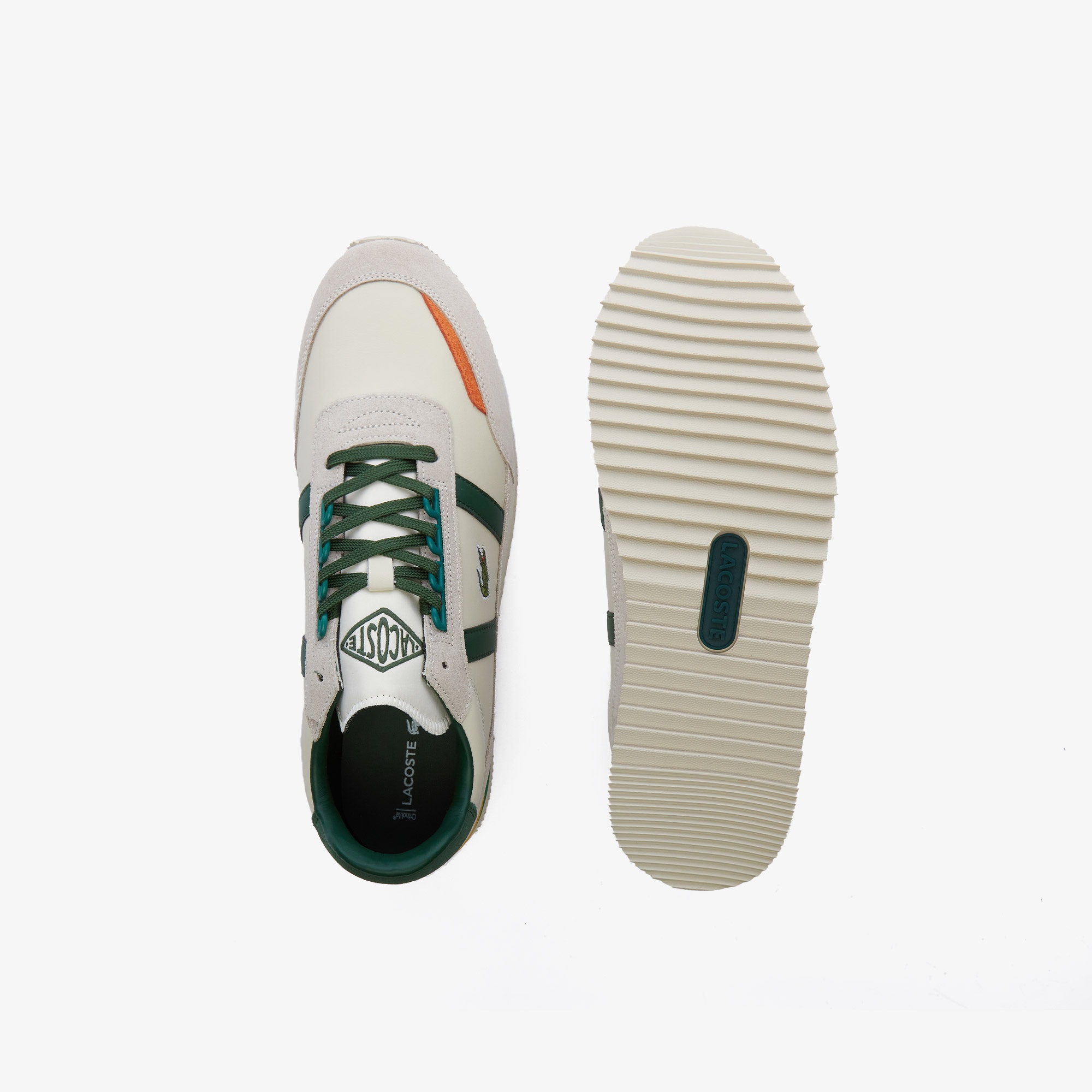 Lacoste Partner Retro Erkek Bej Sneaker