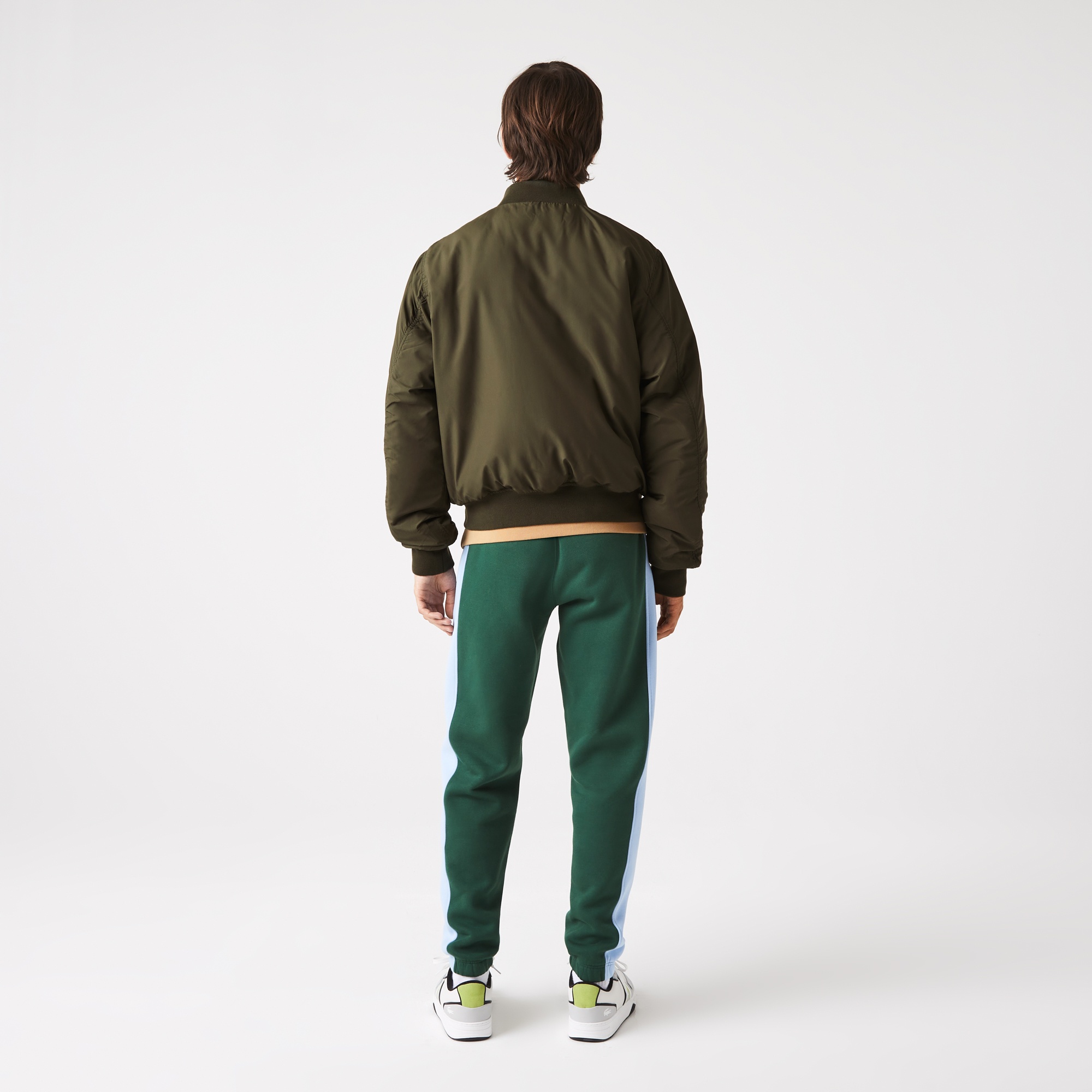 Lacoste Erkek Hakim Yaka Çift Taraflı Haki Mont