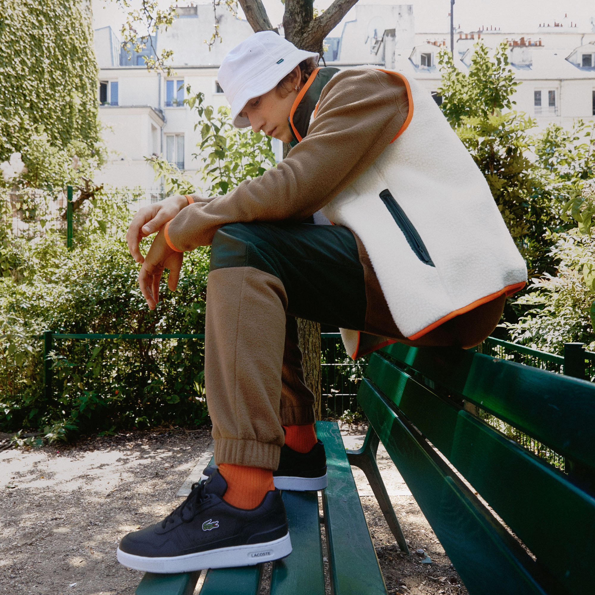 Lacoste SPORT T-Clip Erkek Monogram Siyah Sneaker