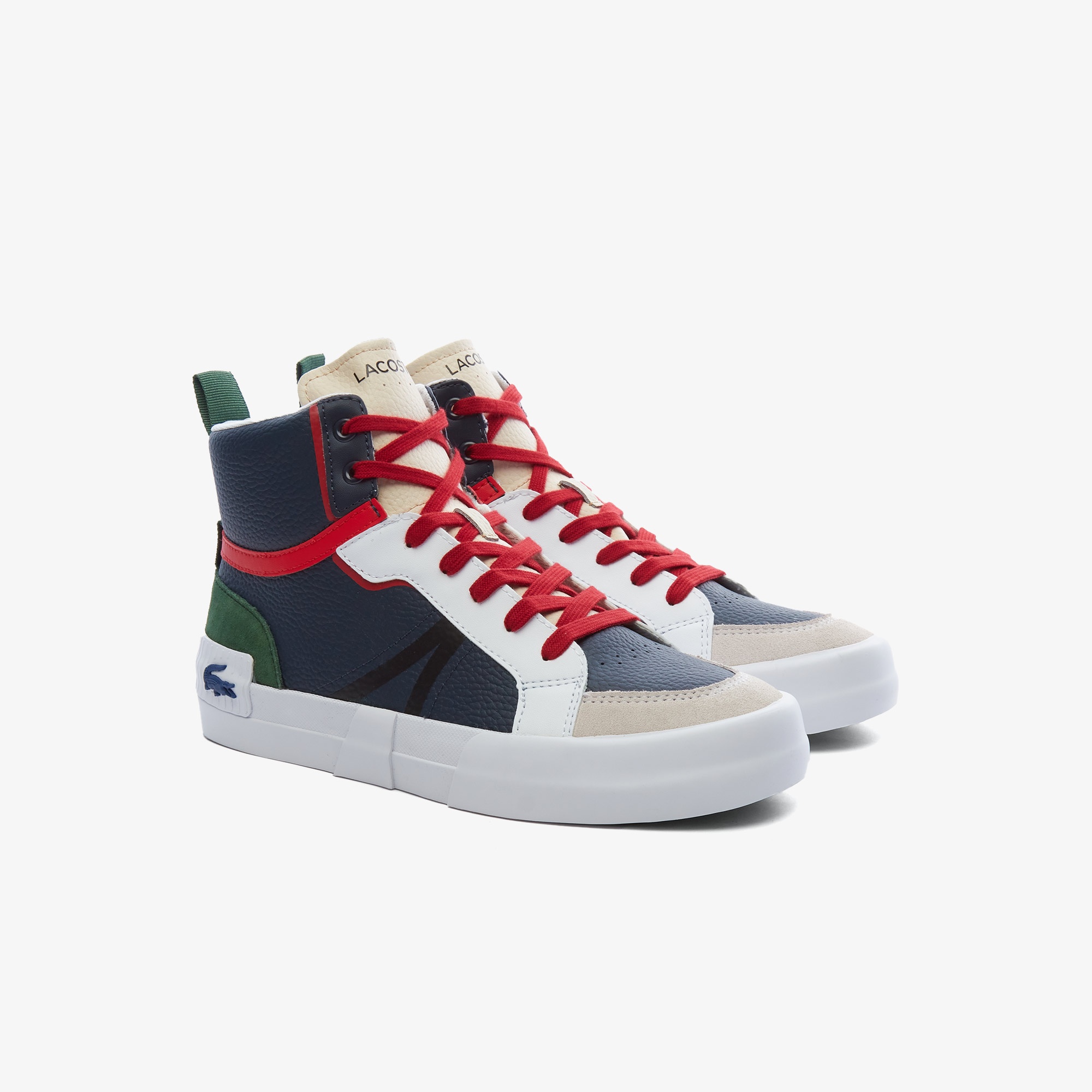 Lacoste SPORT L004 Mid Erkek Lacivert Sneaker