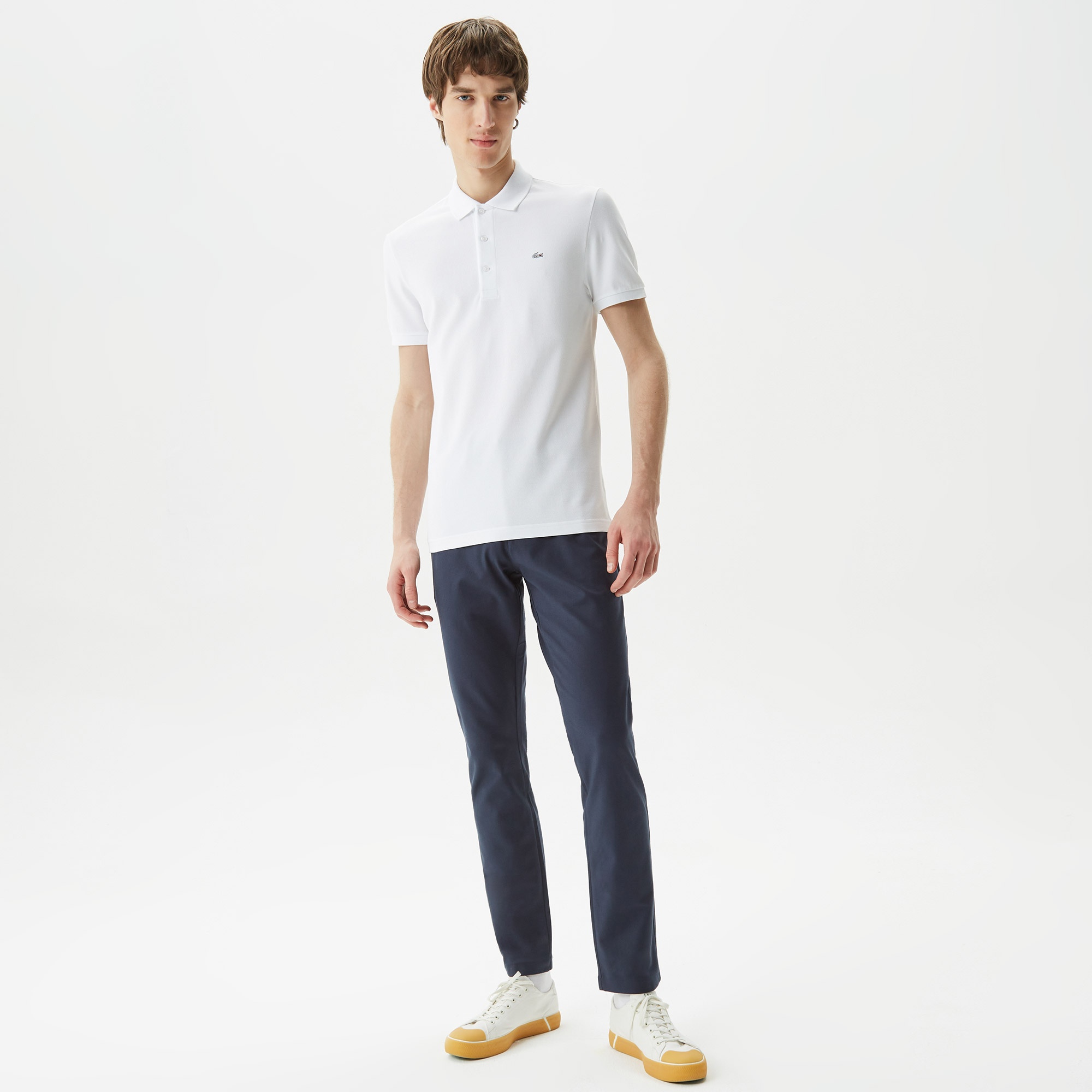 Lacoste Erkek Slim Fit Lacivert Pantolon