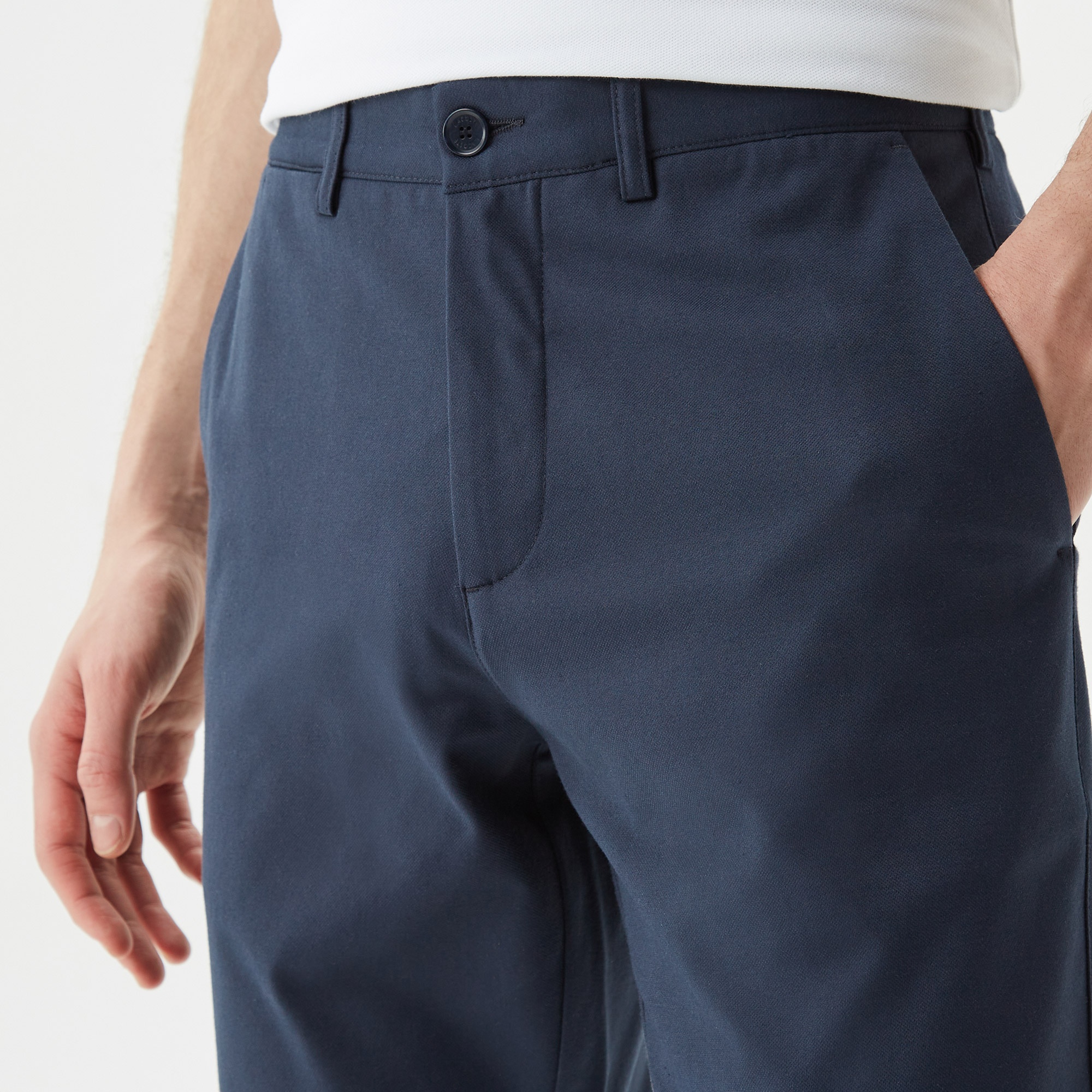 Lacoste Erkek Slim Fit Lacivert Pantolon