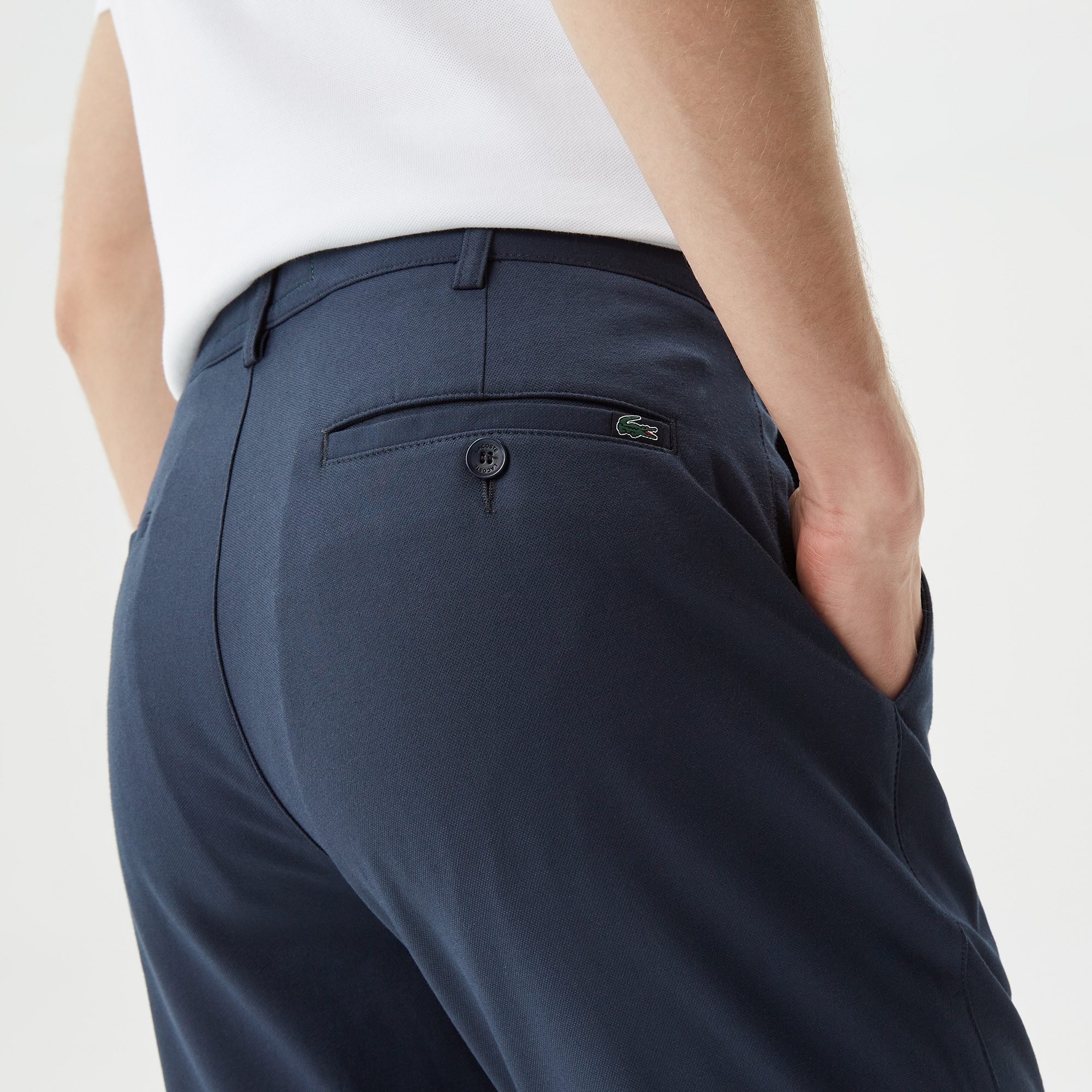 Lacoste Erkek Slim Fit Lacivert Pantolon