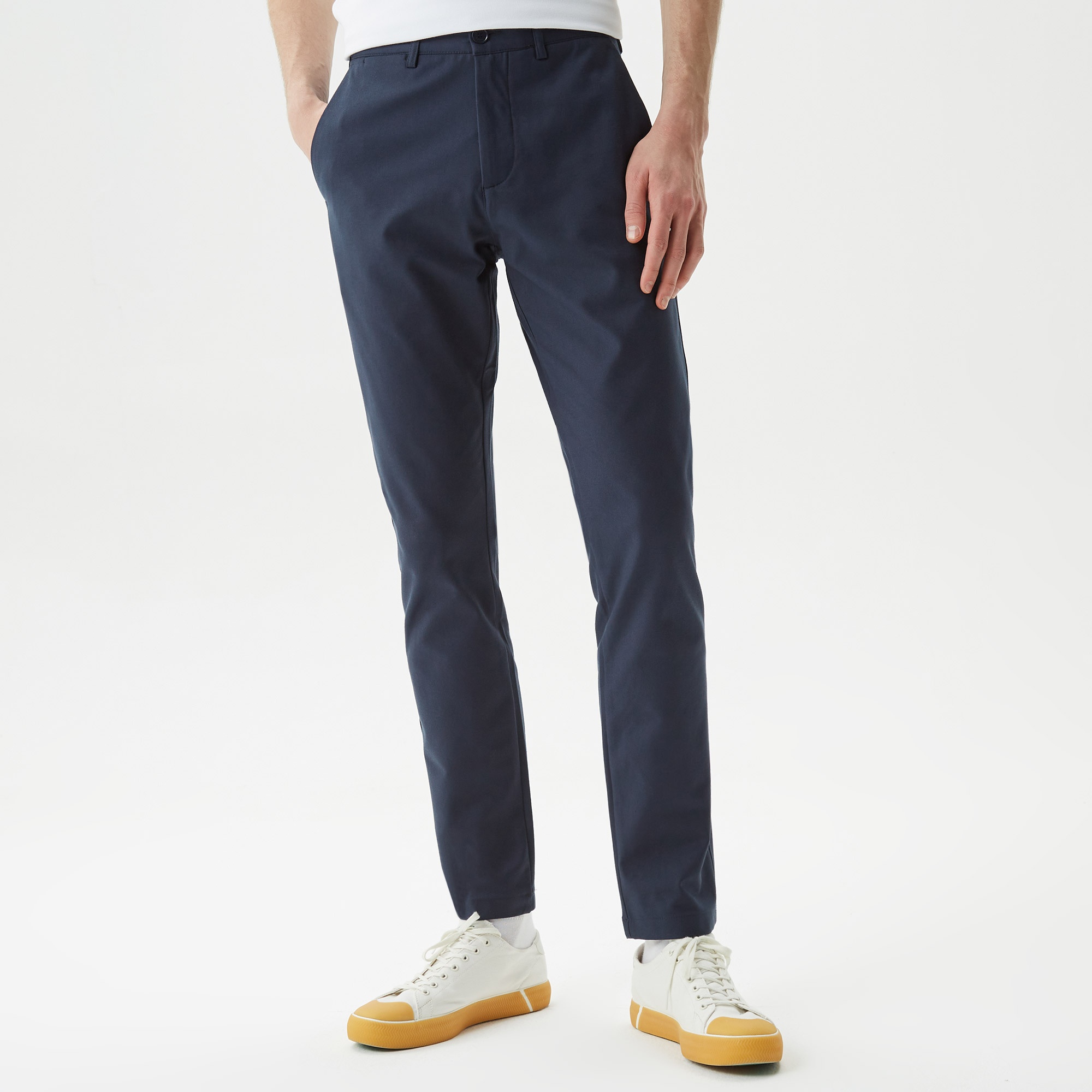 Lacoste Erkek Slim Fit Lacivert Pantolon