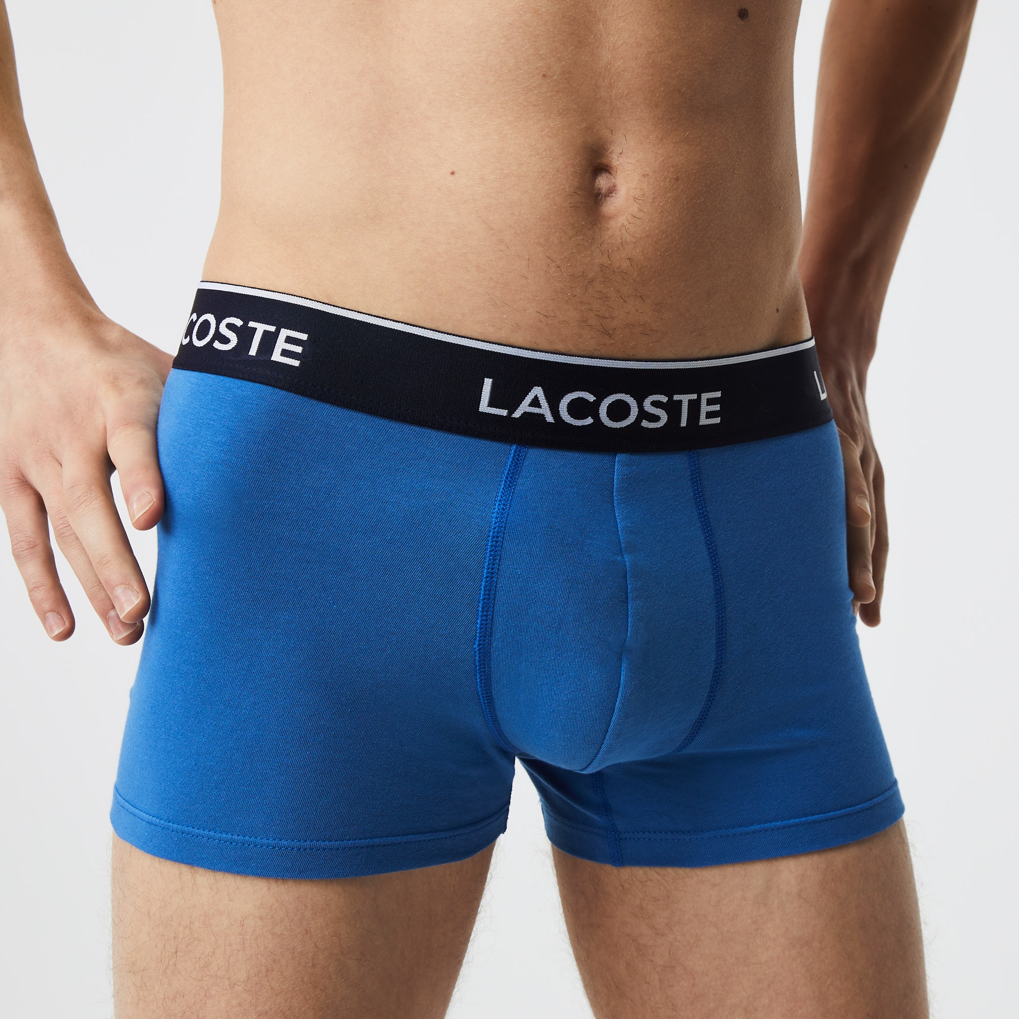 Lacoste Erkek 3'lü Renkli Boxer