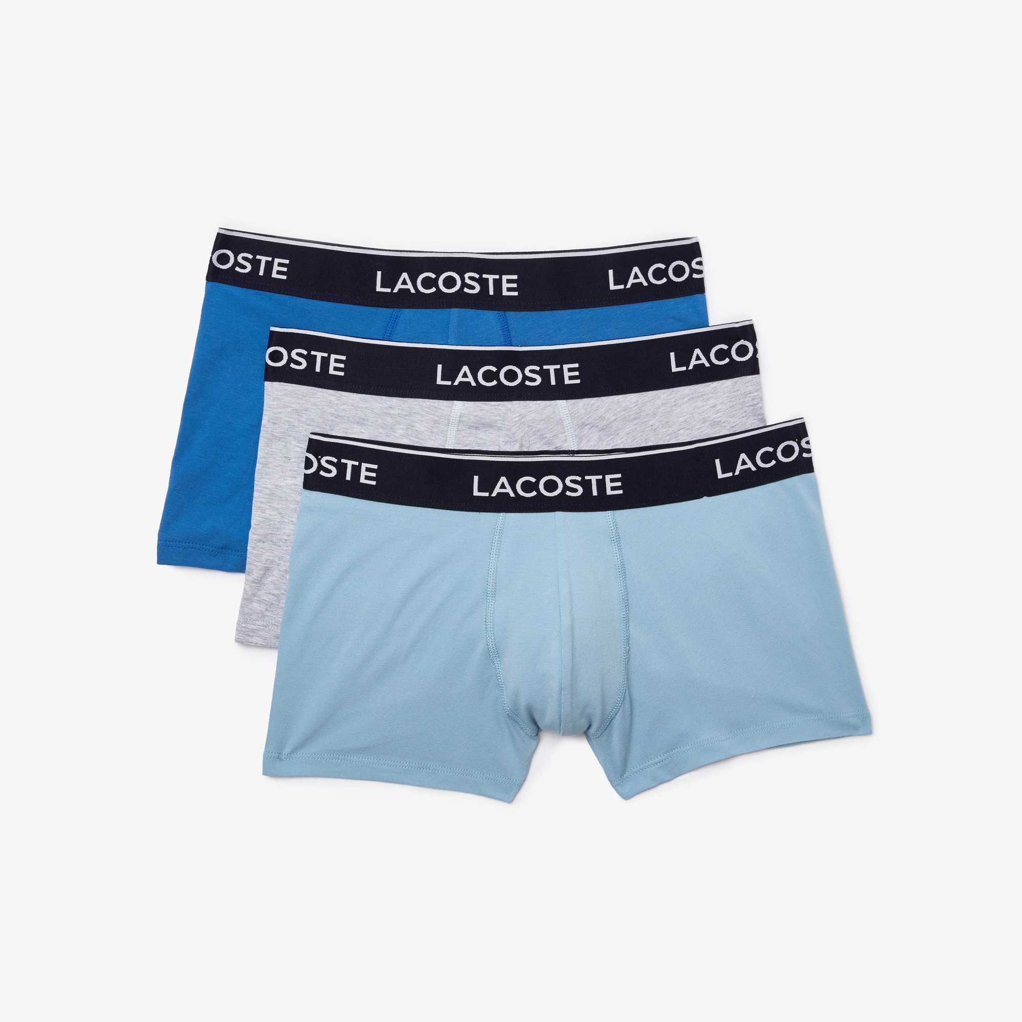 Lacoste Erkek 3'lü Renkli Boxer
