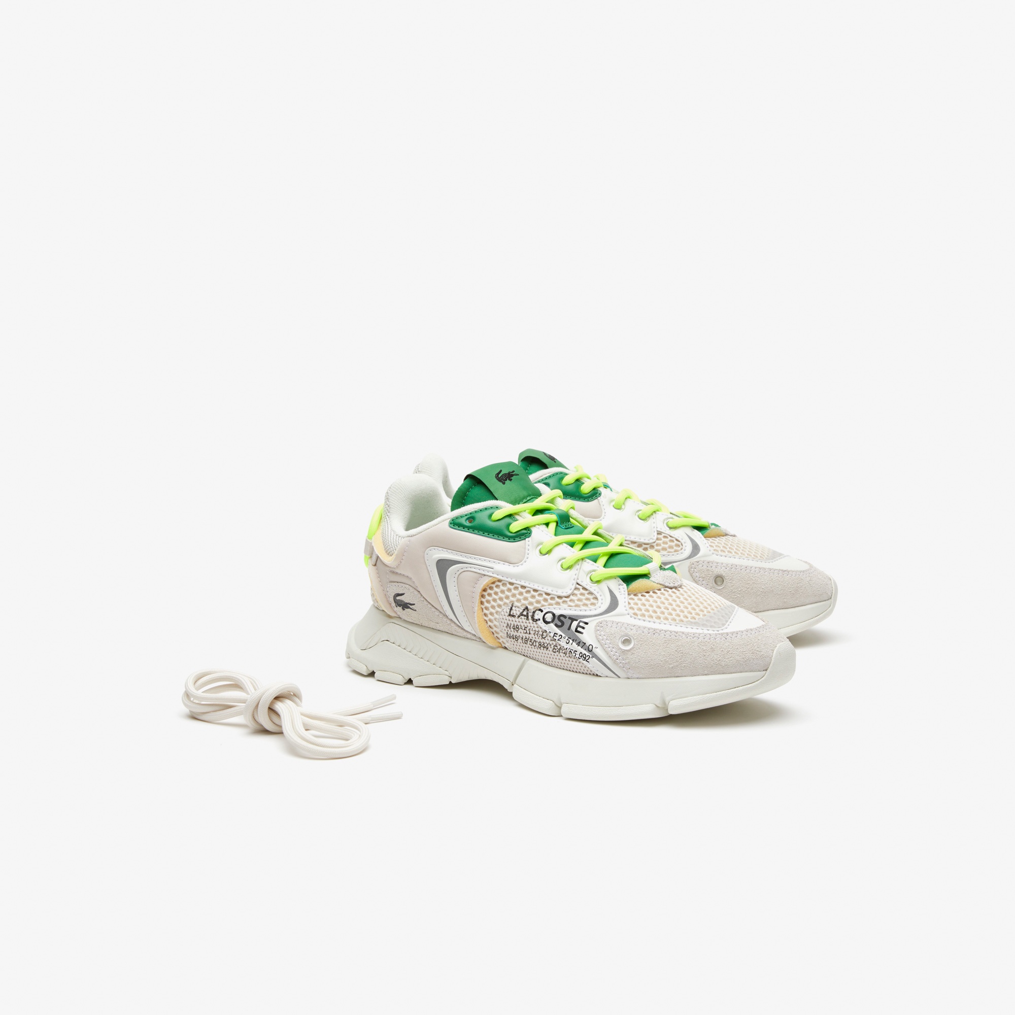 Lacoste L003 Neo Erkek Bej Sneaker