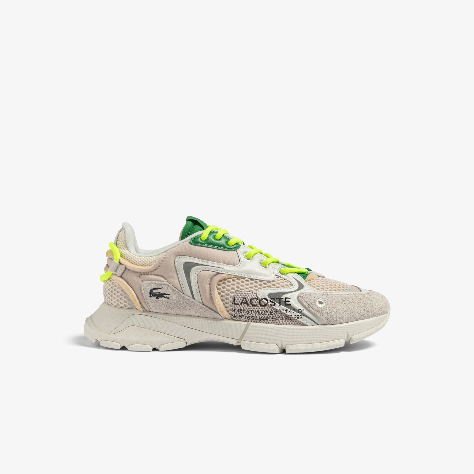Lacoste L003 Neo Erkek Bej Sneaker