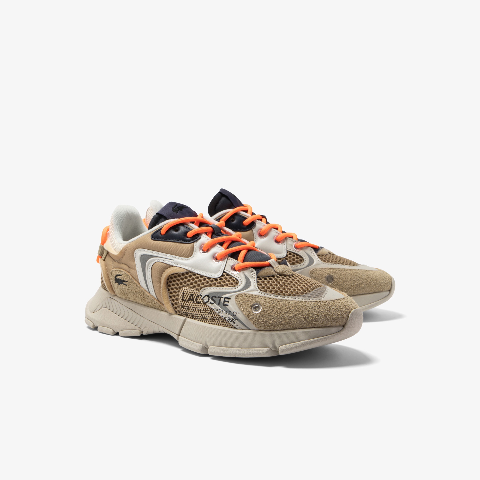 Lacoste L003 Neo Erkek Kahverengi Sneaker