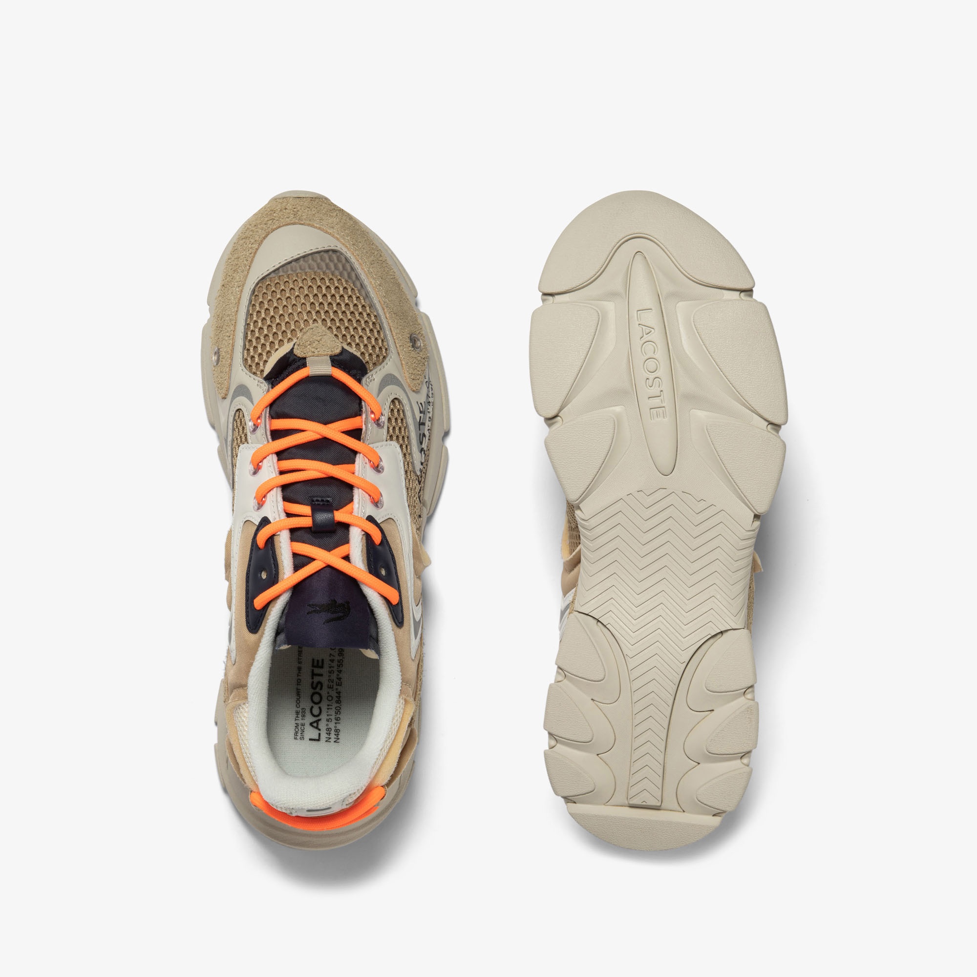 Lacoste L003 Neo Erkek Kahverengi Sneaker