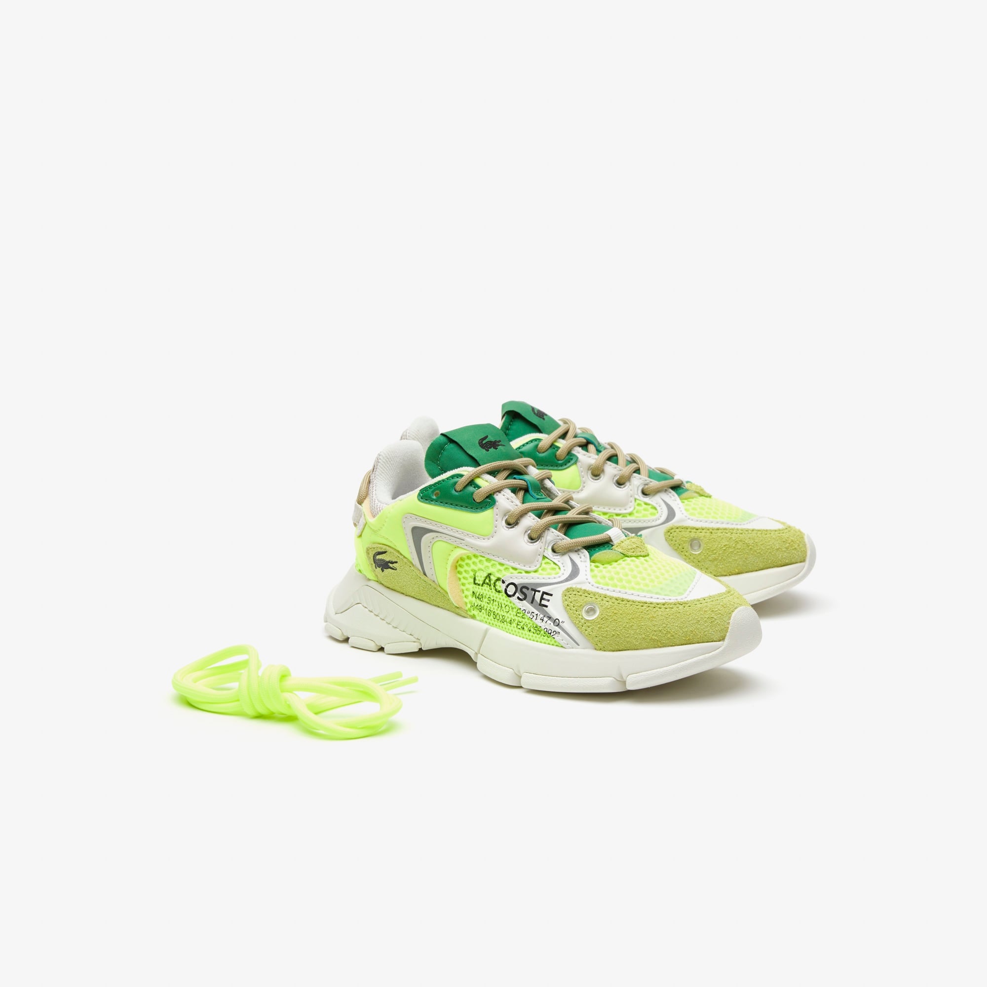Lacoste L003 Neo Erkek Sarı Sneaker