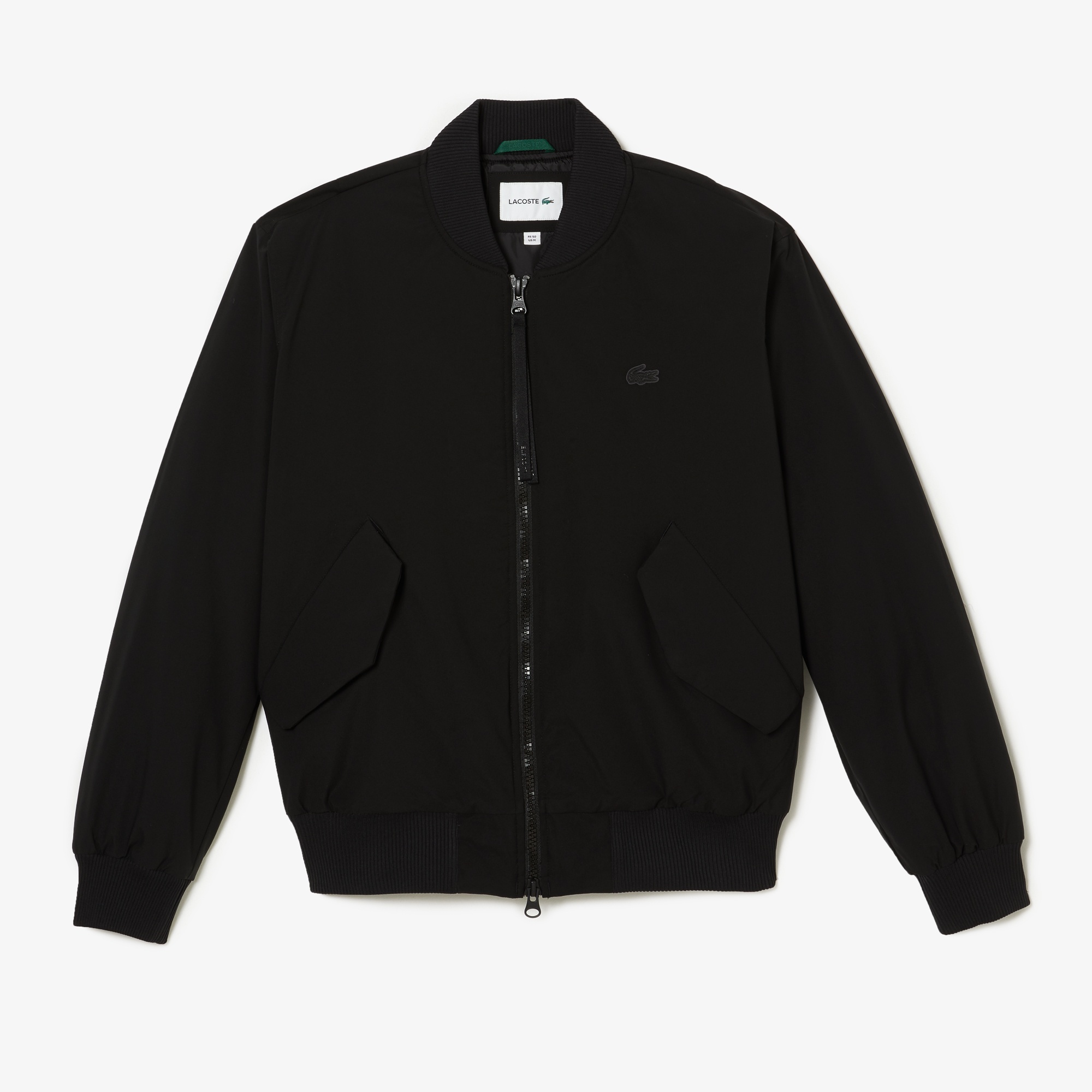 Lacoste Erkek Oversize Siyah Bomber Ceket