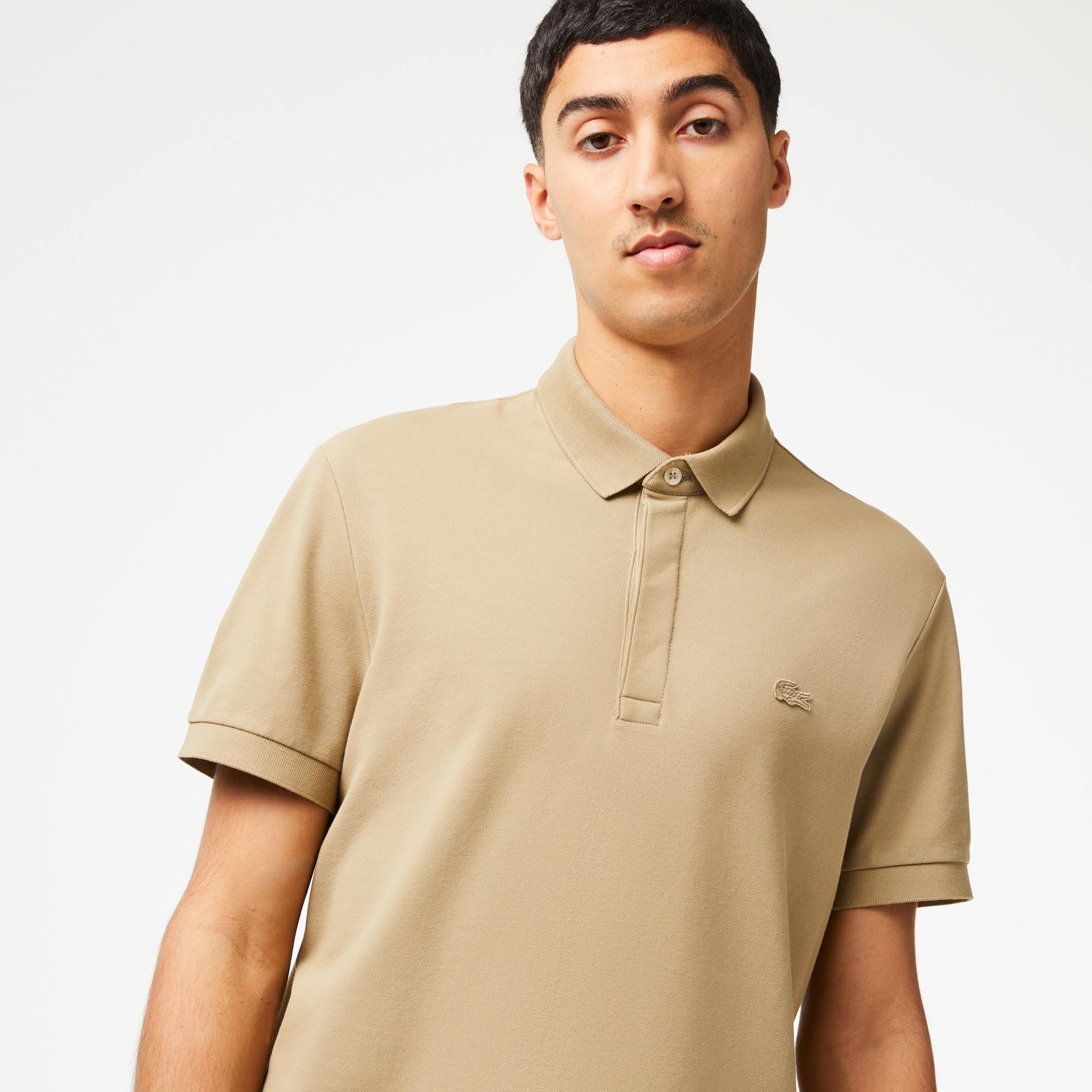 Lacoste Erkek Regular Fit Paris Bej Polo