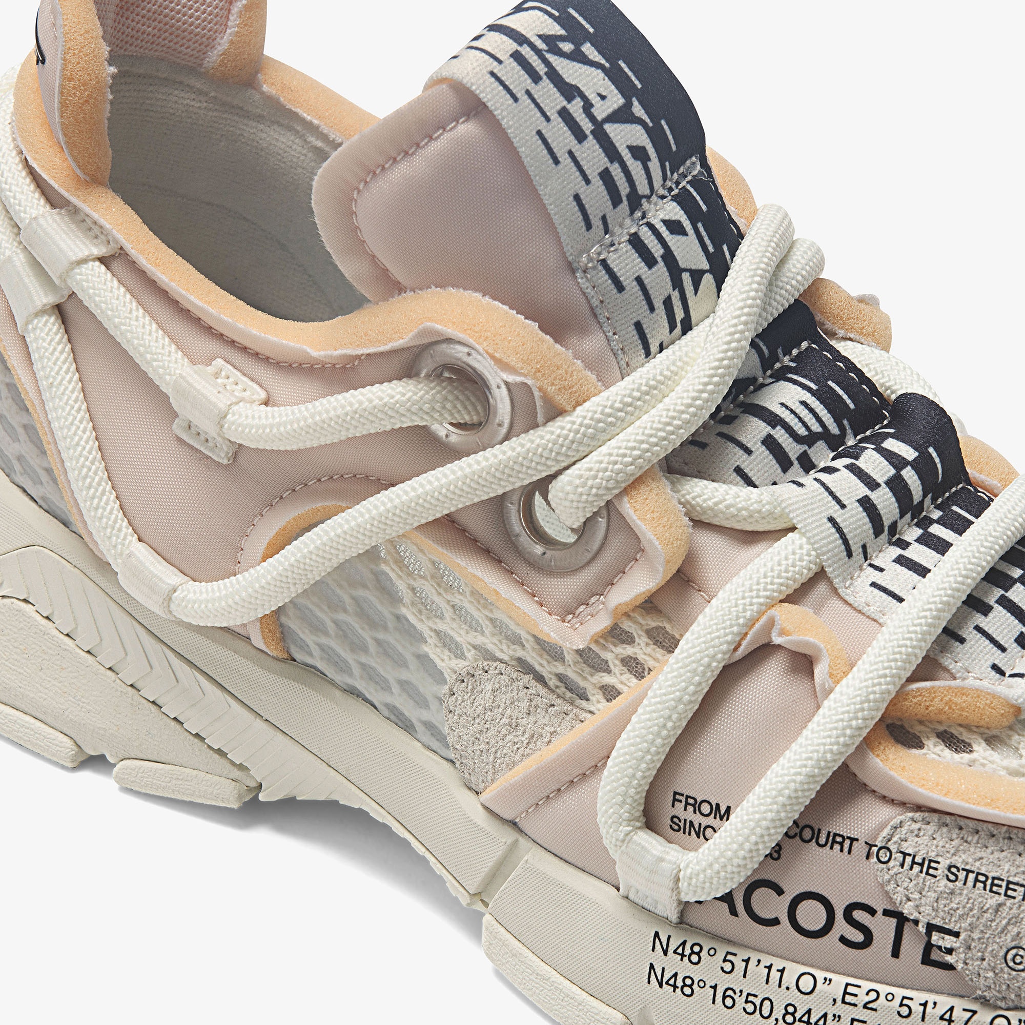 Lacoste SPORT L003 Active Runway Erkek Bej Sneaker