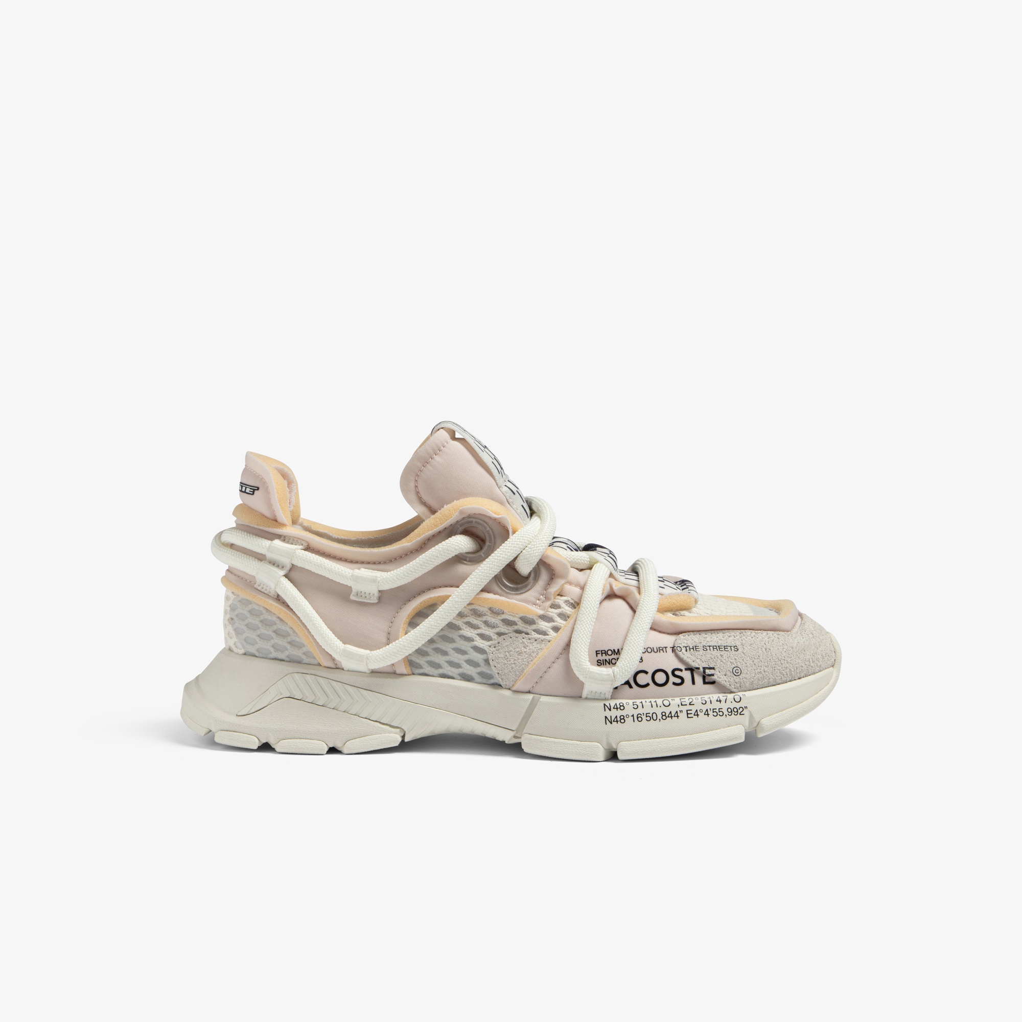 Lacoste SPORT L003 Active Runway Erkek Bej Sneaker
