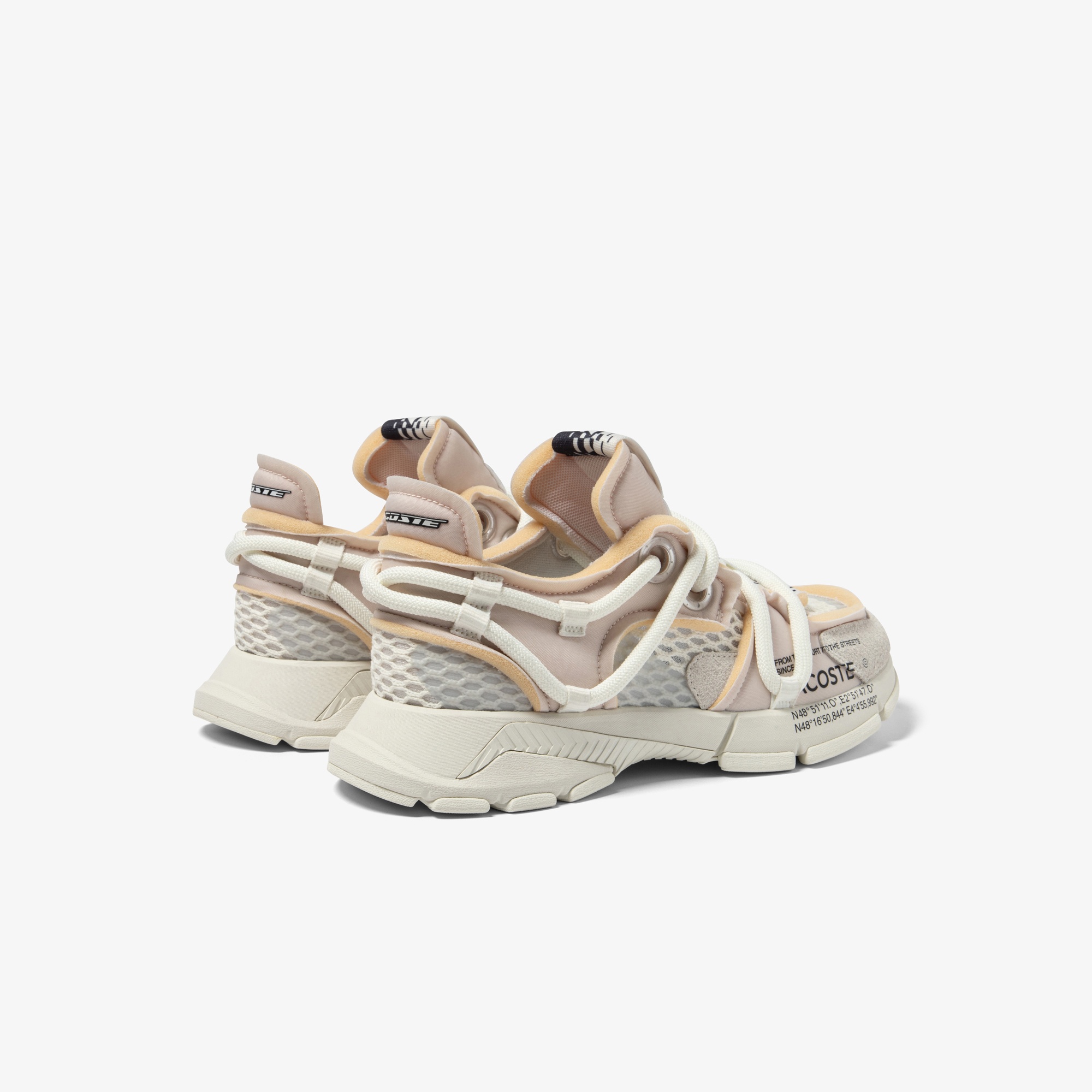 Lacoste SPORT L003 Active Runway Erkek Bej Sneaker