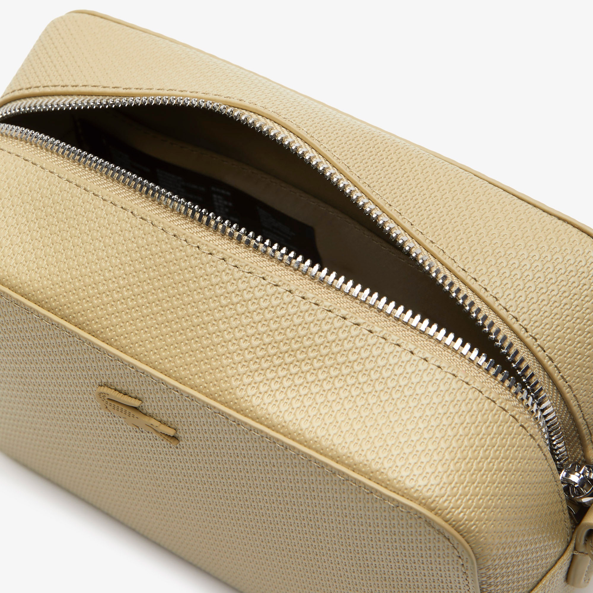 Lacoste Chantaco Kadın Deri Bej Postacı Çantası