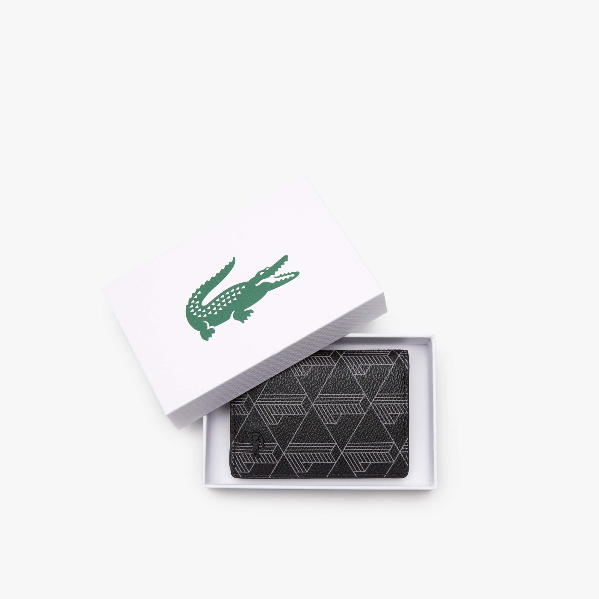 The Blend Erkek Monogram Siyah Cüzdan