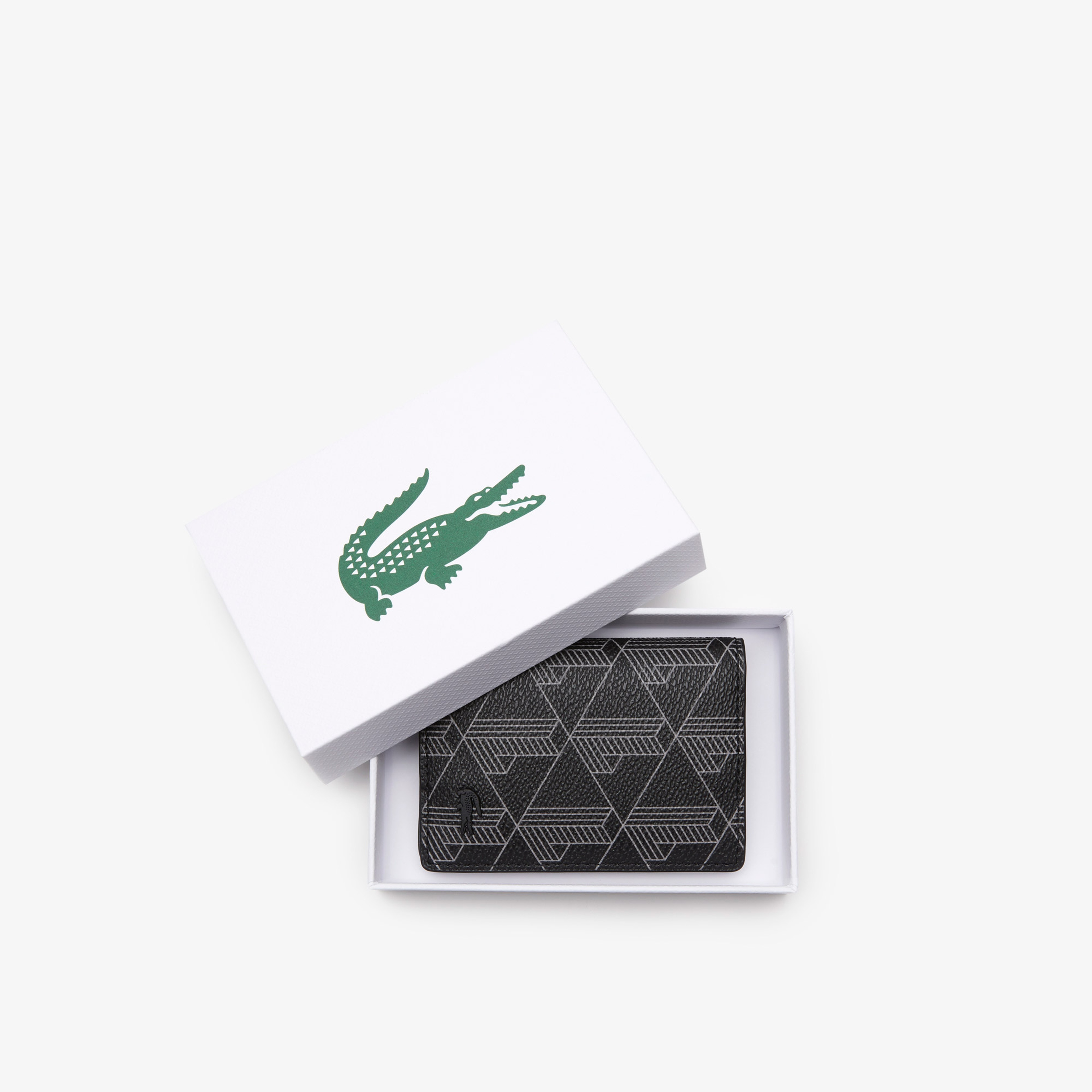 The Blend Erkek Monogram Siyah Cüzdan
