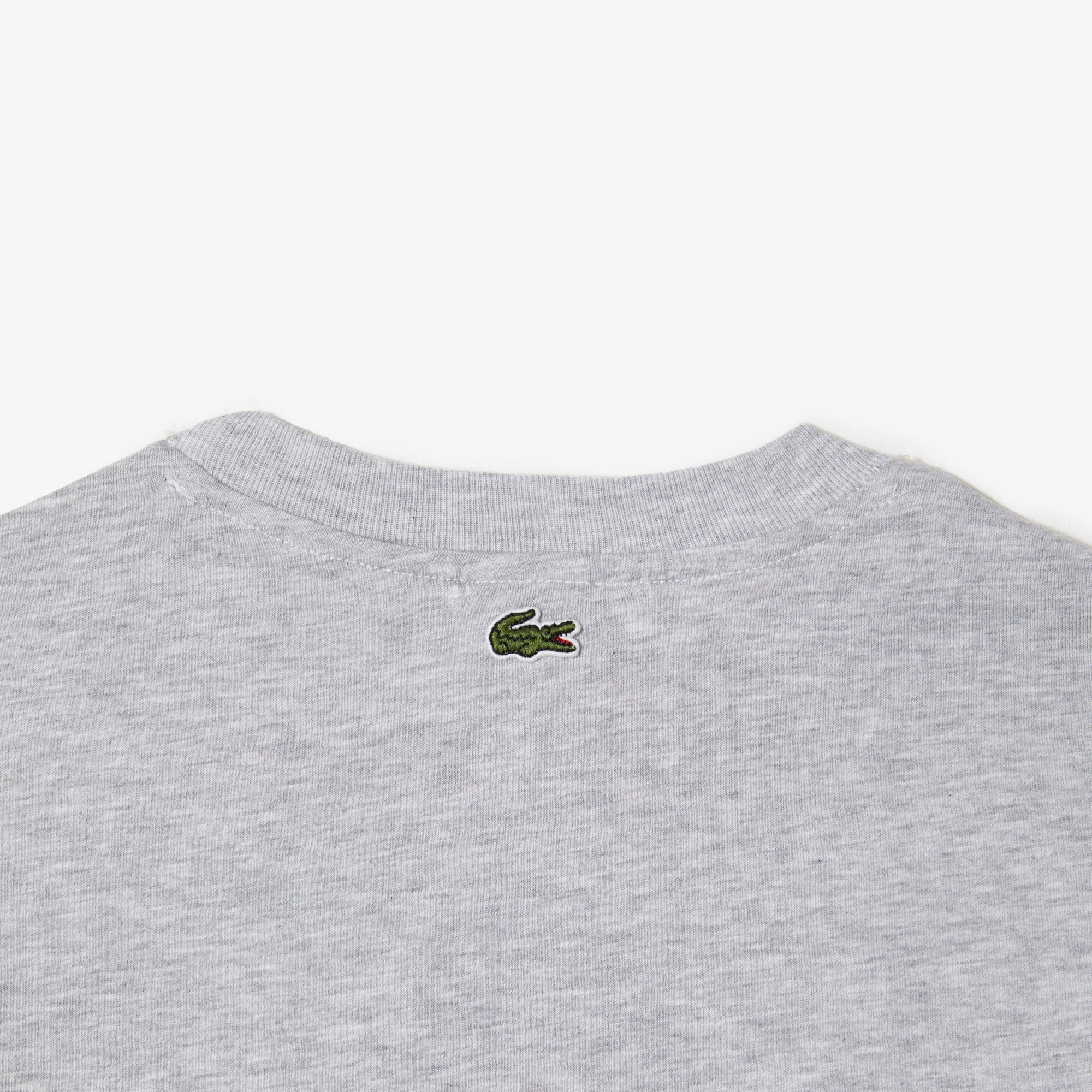 Lacoste Çocuk Baskılı Gri T-Shirt