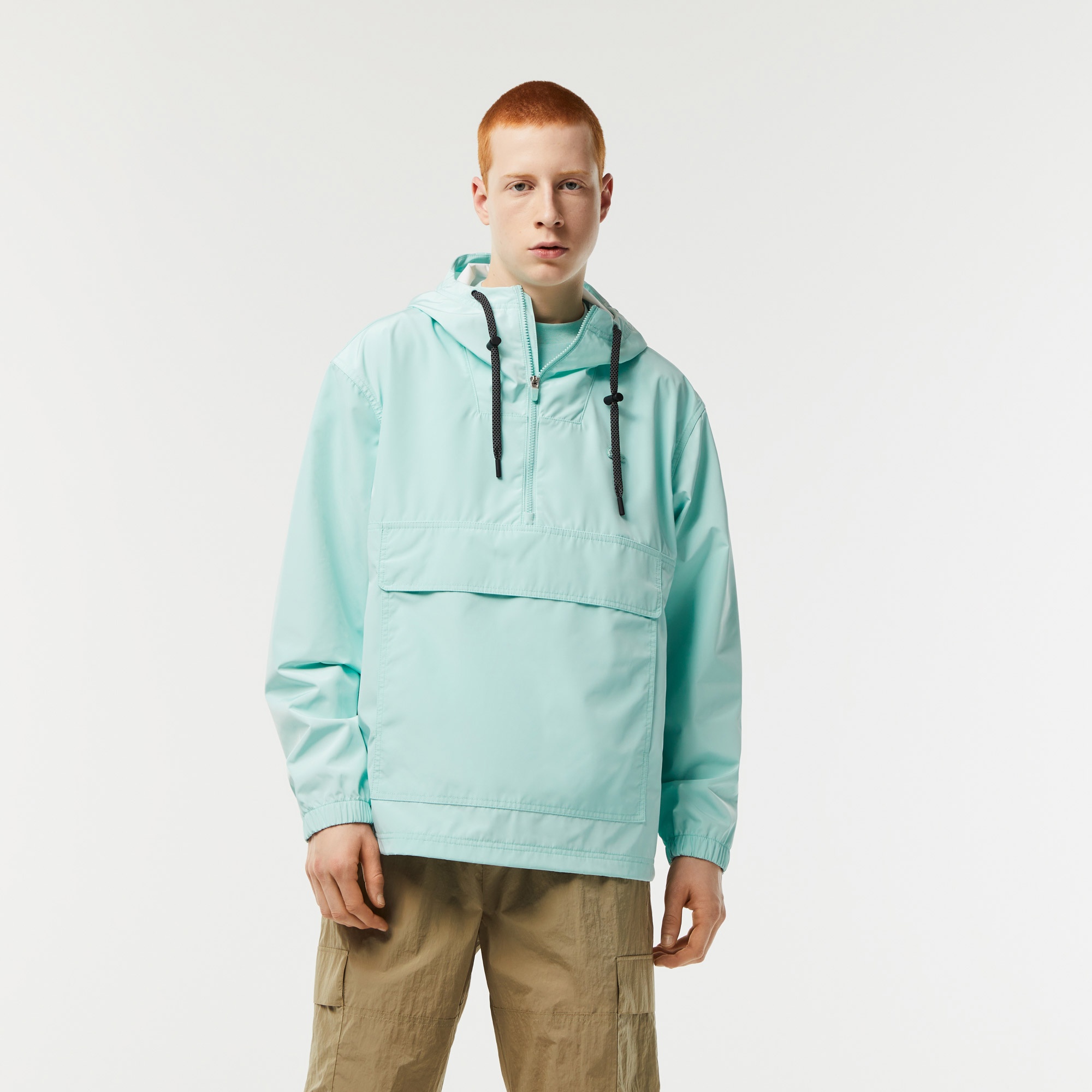 Lacoste Active Erkek Kapüşonlu Açık Yeşil Mont BH5386-LGF | Lacoste