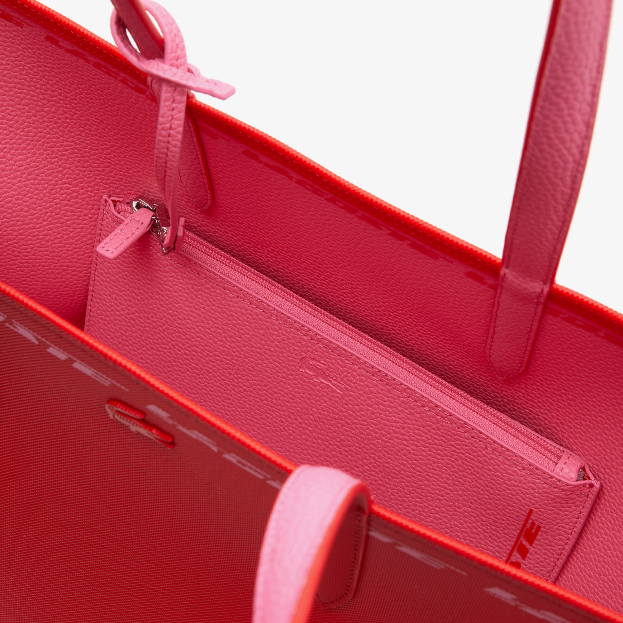 Lacoste Anna Kadın Çift Taraflı Kırmızı Omuz Çantası