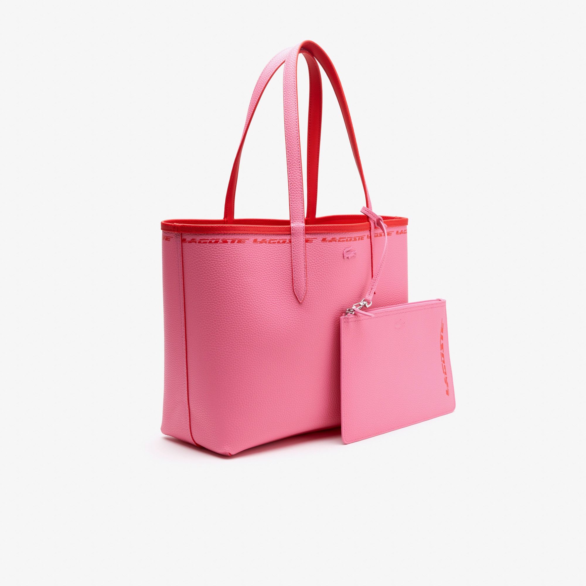 Lacoste Anna Kadın Çift Taraflı Kırmızı Omuz Çantası