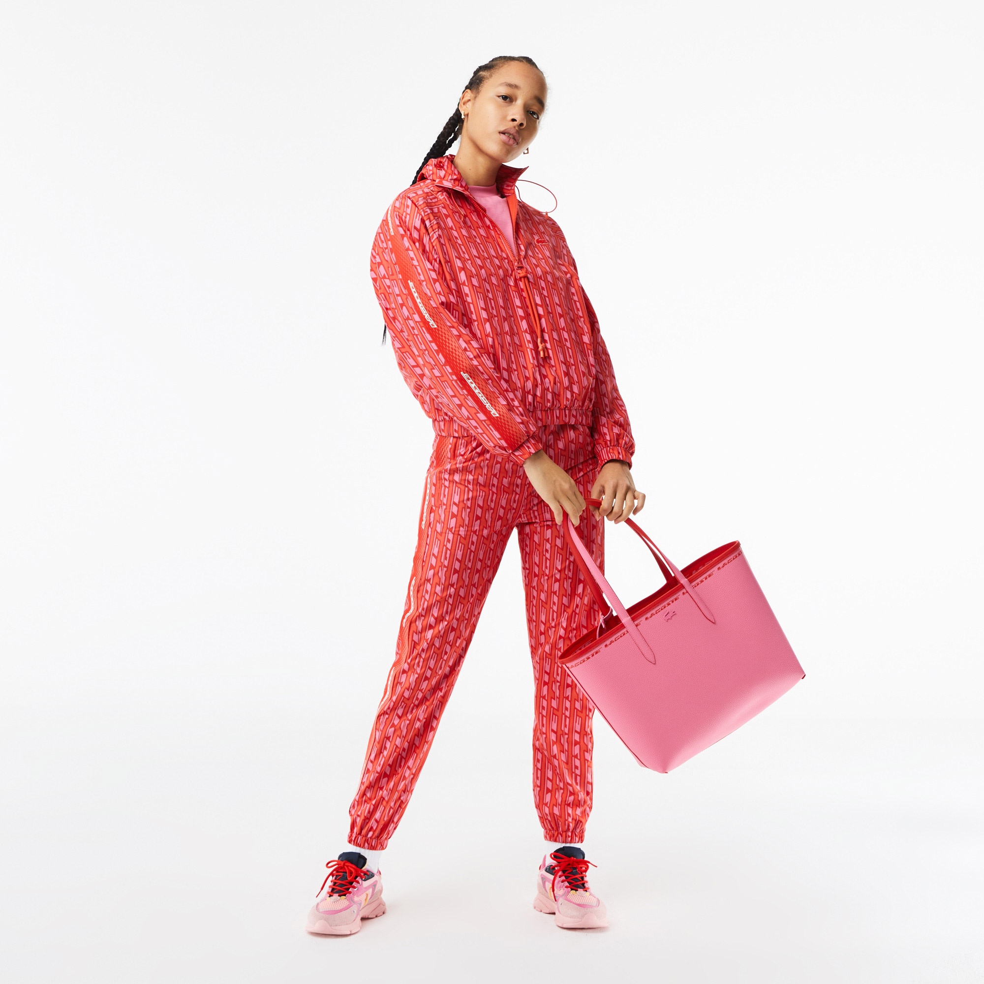 Lacoste Anna Kadın Çift Taraflı Kırmızı Omuz Çantası