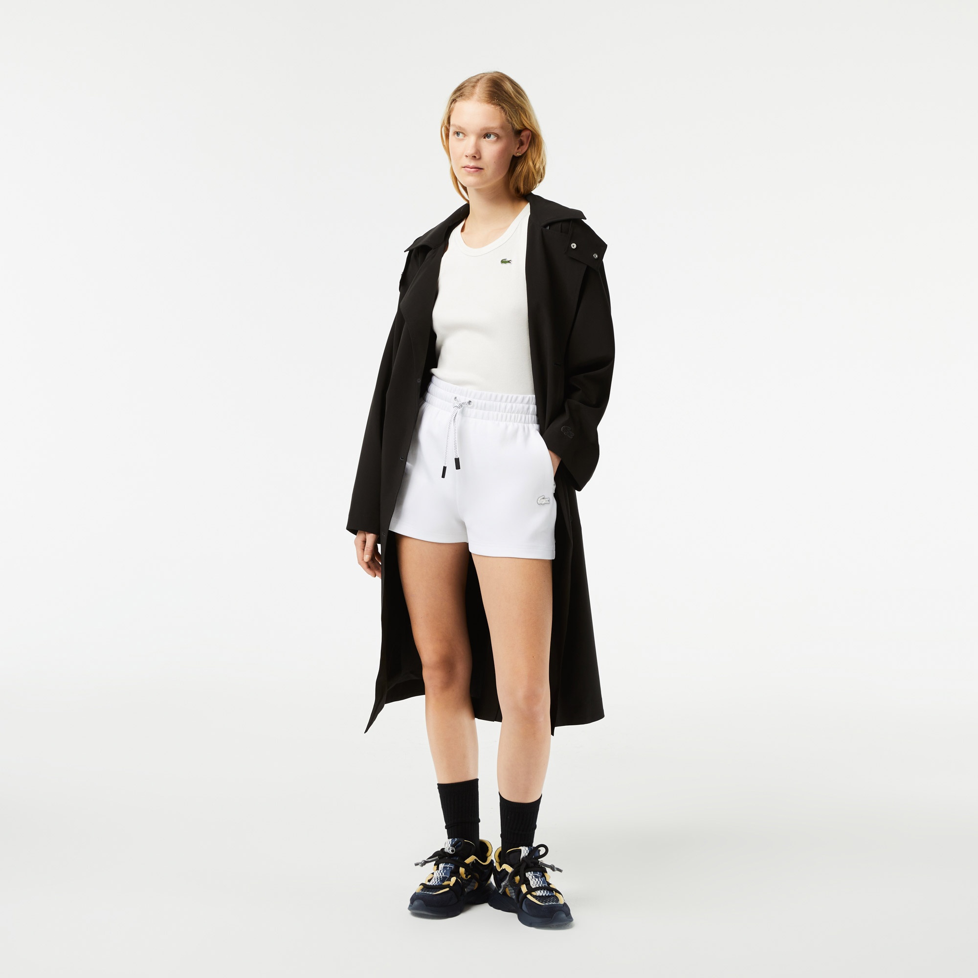 Lacoste Kadın Beyaz Şort