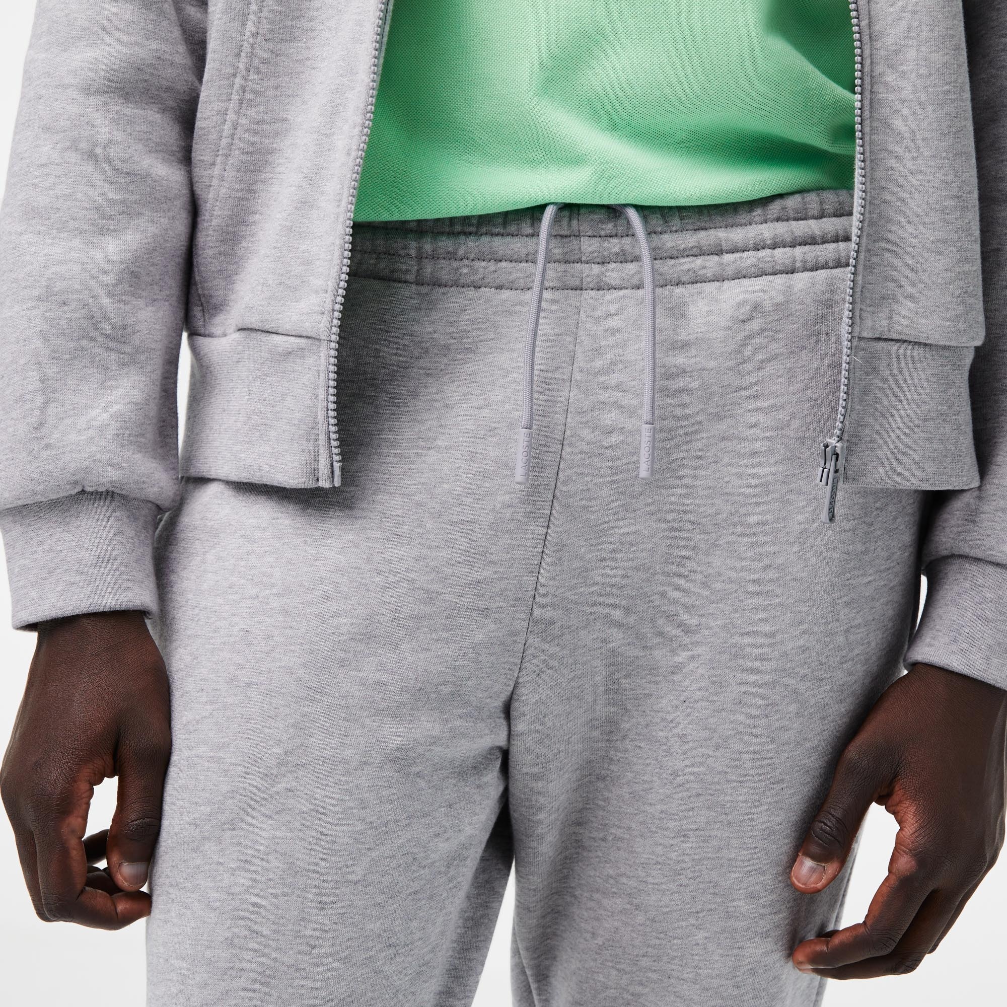 Lacoste Erkek Classic Fit Kapüşonlu Gri Eşofman Takımı