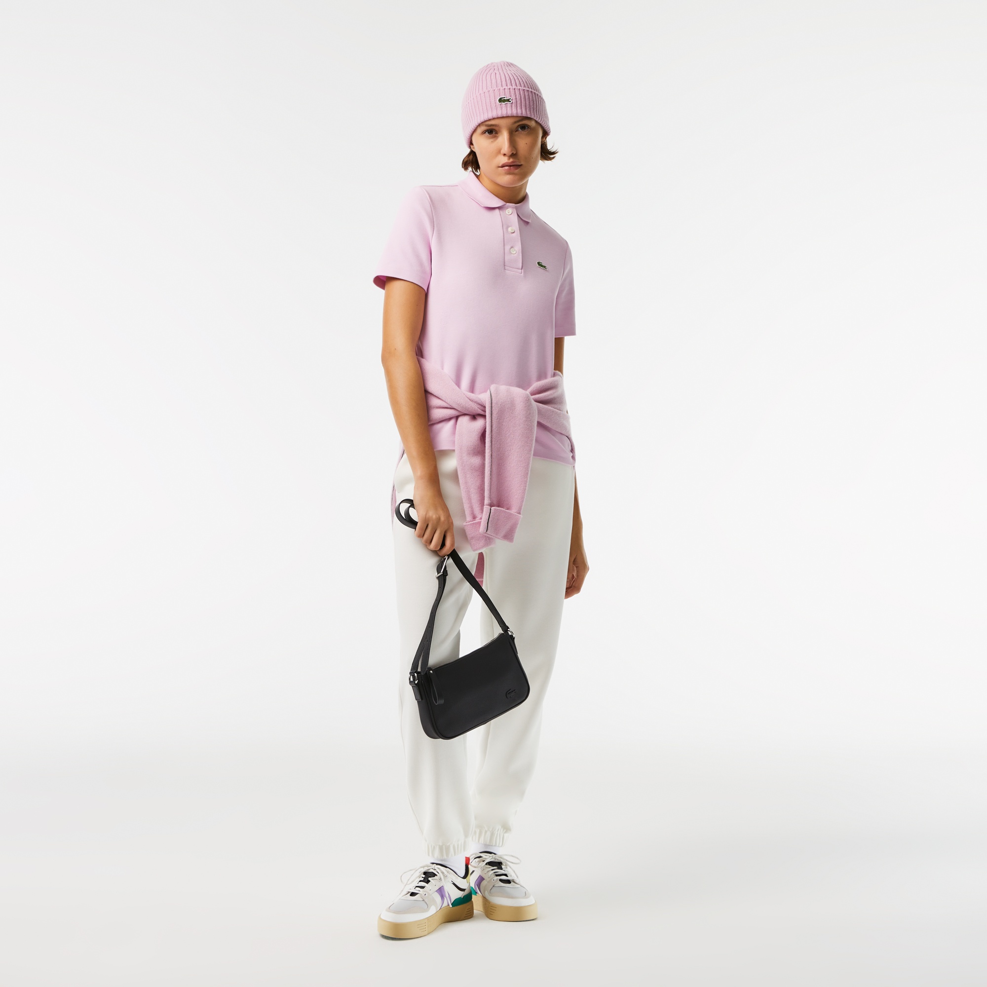 Lacoste Kadın Siyah Postacı Çantası