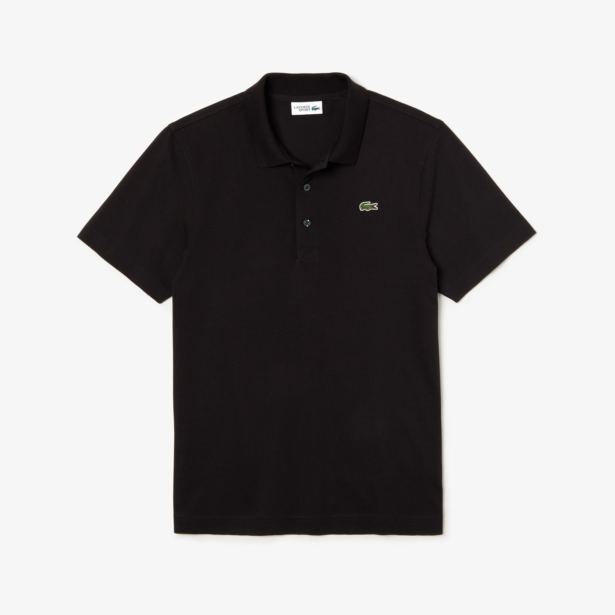 Lacoste SPORT Erkek Regular Fit Siyah Polo