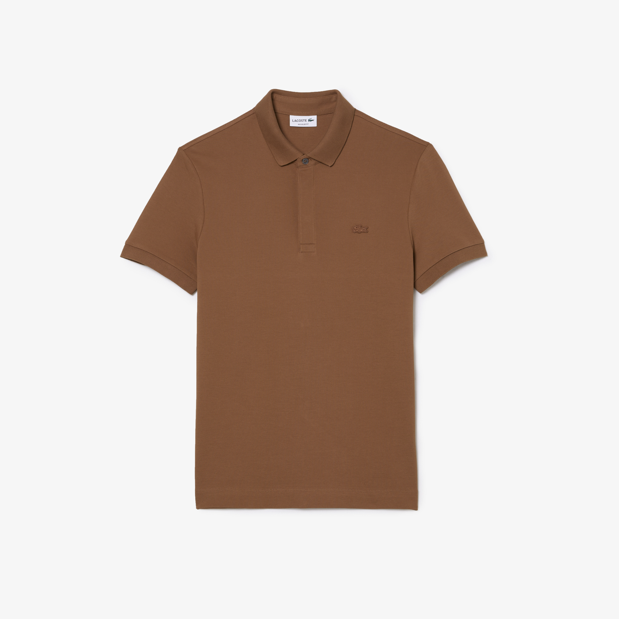 Lacoste Erkek Regular Fit Kahverengi Paris Polo görsel 3