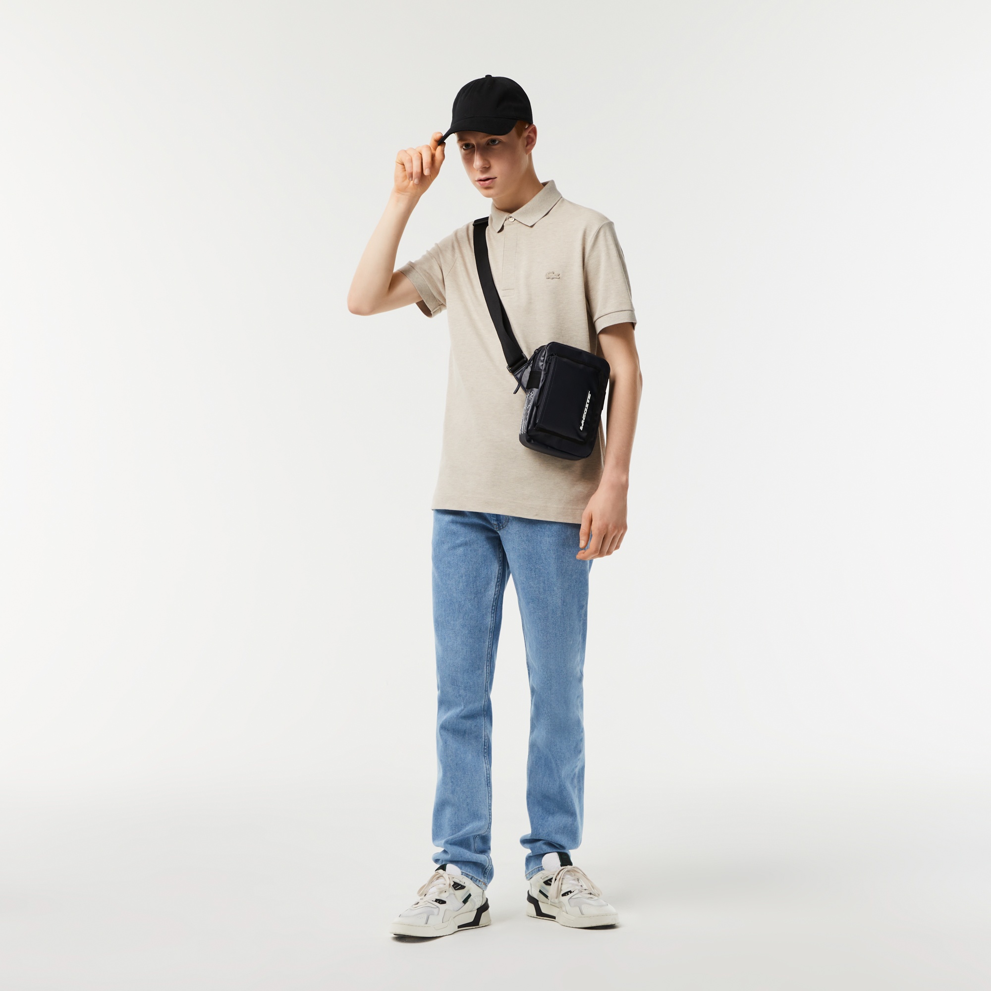 Lacoste Erkek Regular Fit Paris Bej Polo