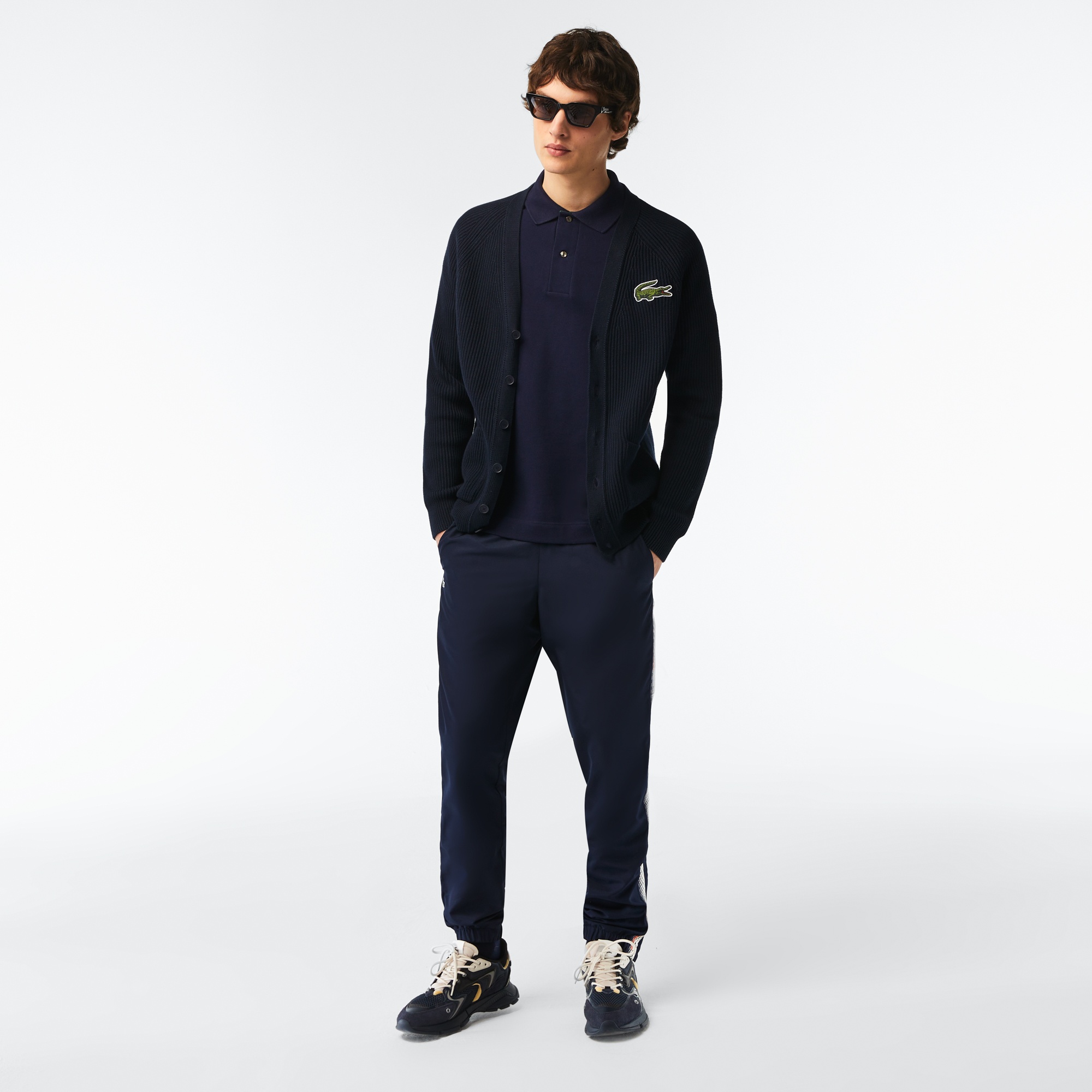 Lacoste Erkek Classic Fit L.12.21 Organik Pamuk Lacivert Polo