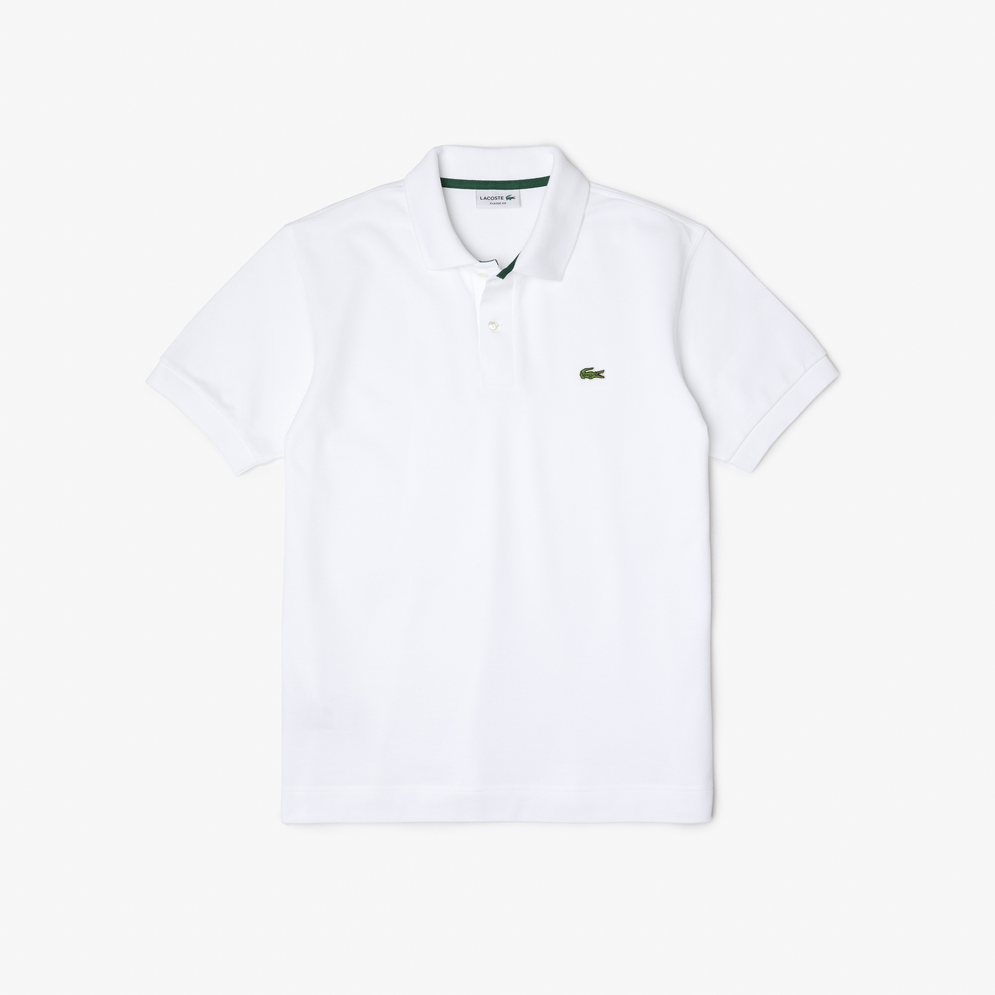 Lacoste Erkek Classic Fit L.12.21 Organik Pamuk Beyaz Polo