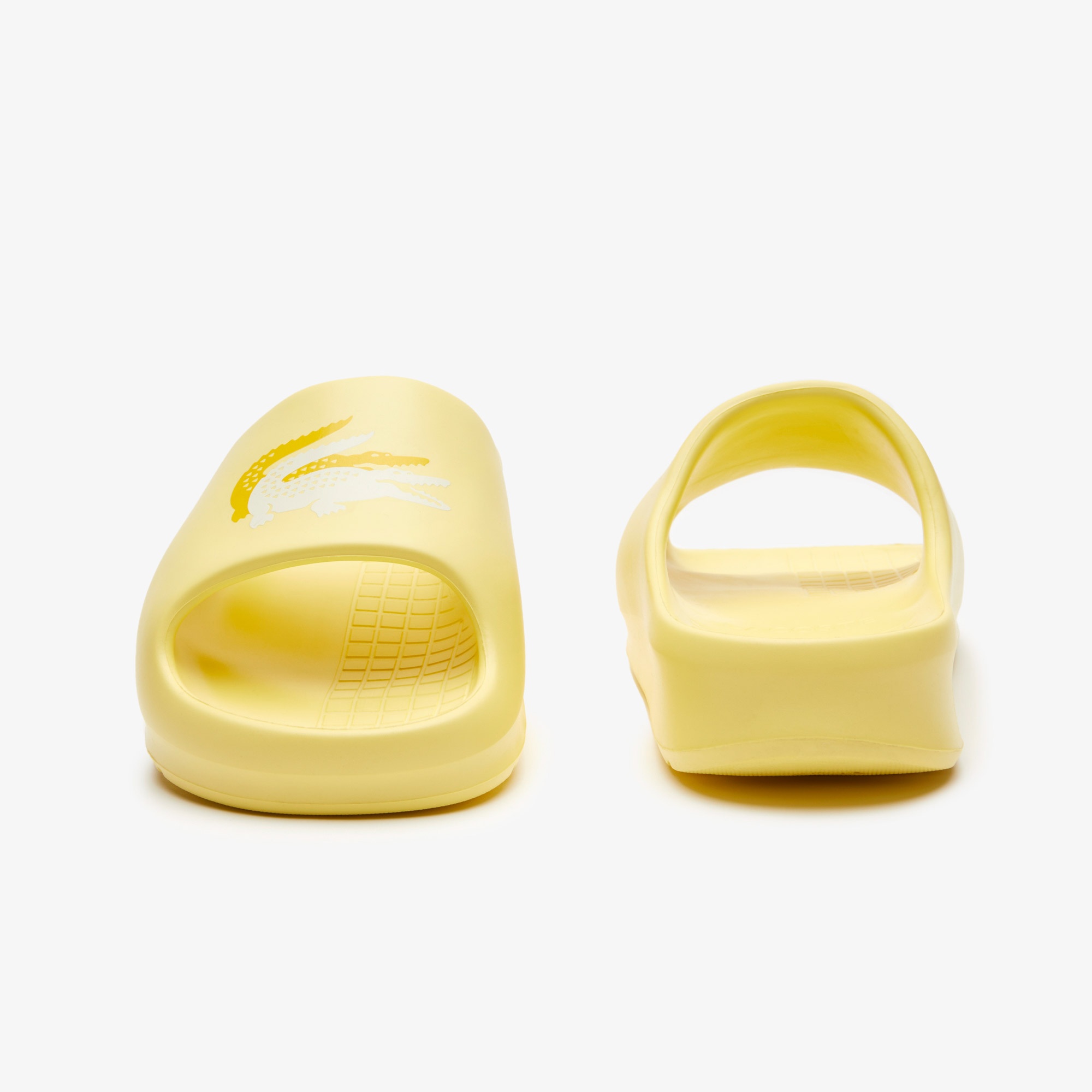 Lacoste Croco 2.0 Evo Kadın Sarı Terlik