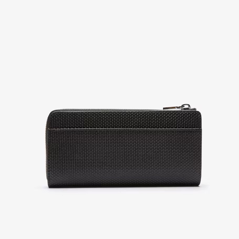 Lacoste Chantaco Kadın Deri Siyah Cüzdan