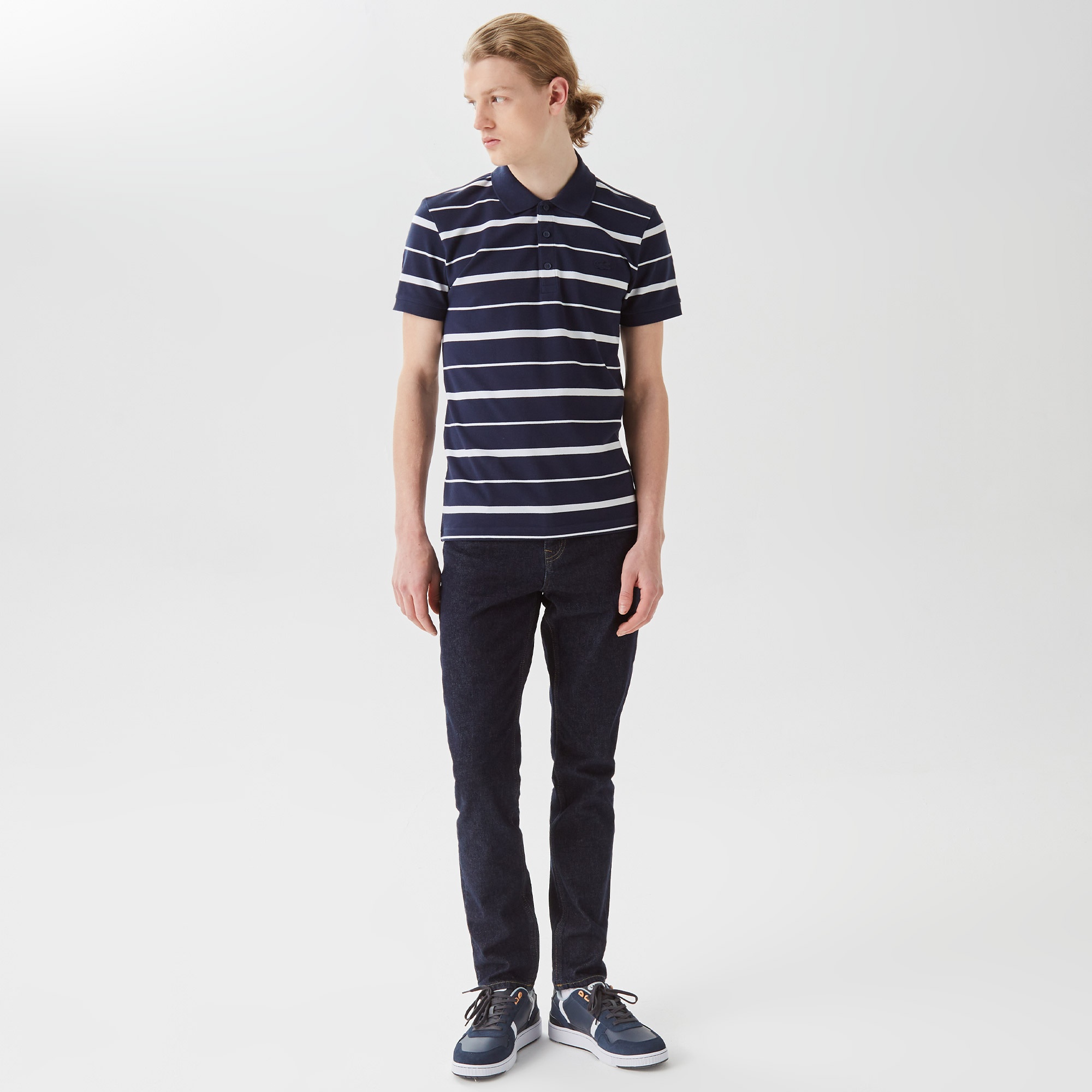Lacoste Erkek Slim Fit  Jean Pantolon
