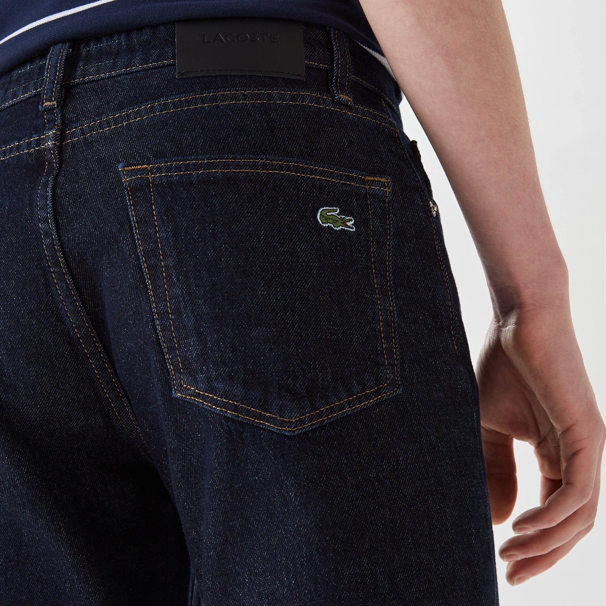 Lacoste Erkek Slim Fit  Jean Pantolon