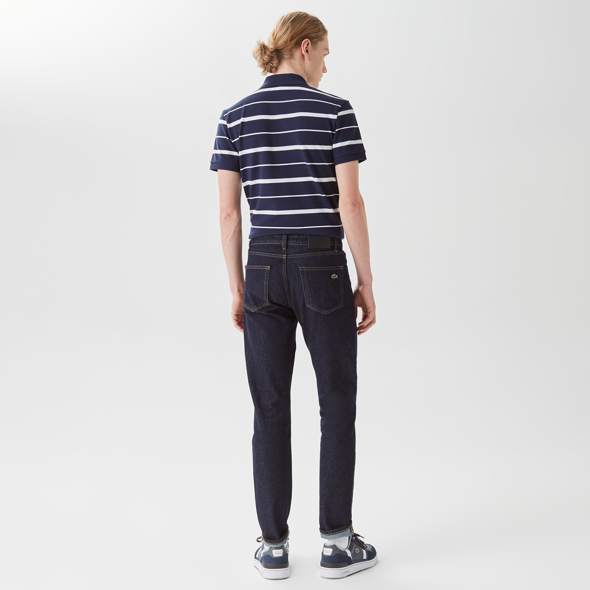 Lacoste Erkek Slim Fit  Jean Pantolon
