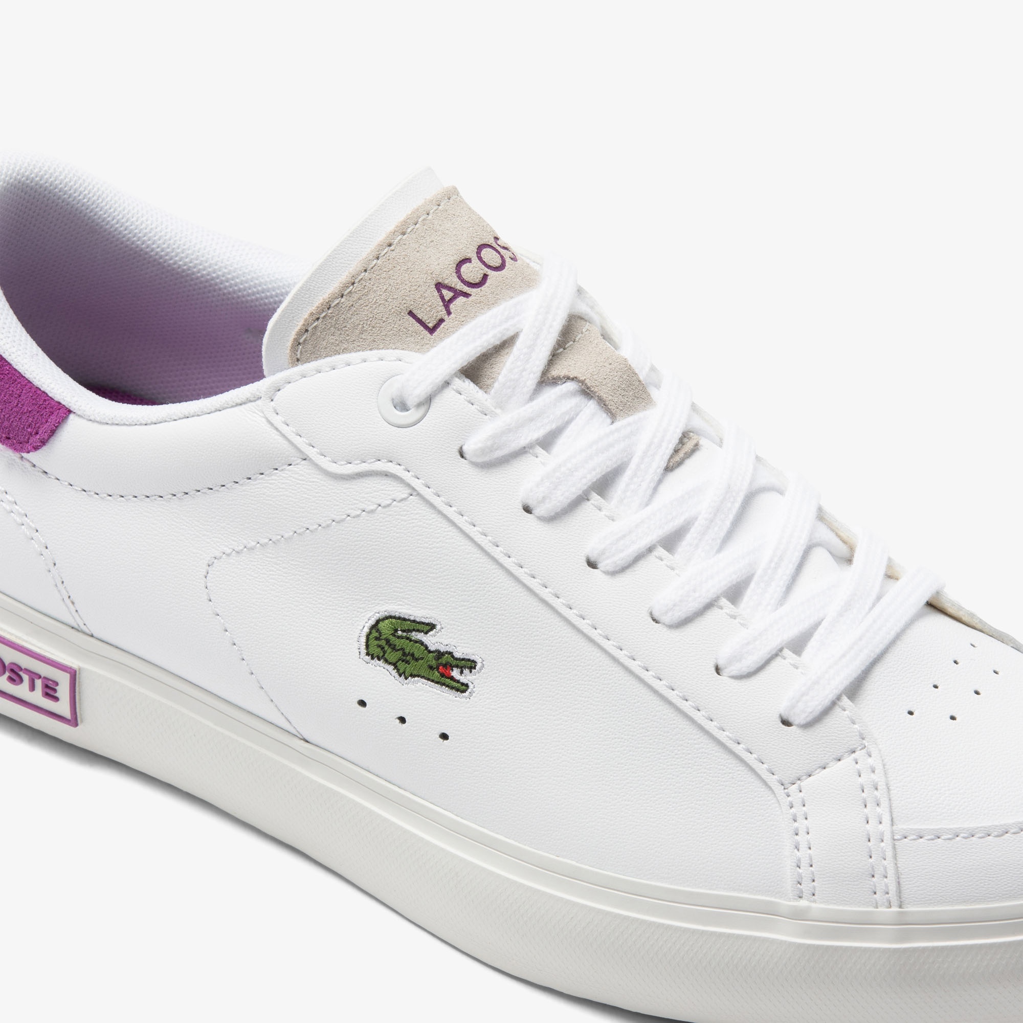 Lacoste Powercourt Kadın Beyaz Sneaker