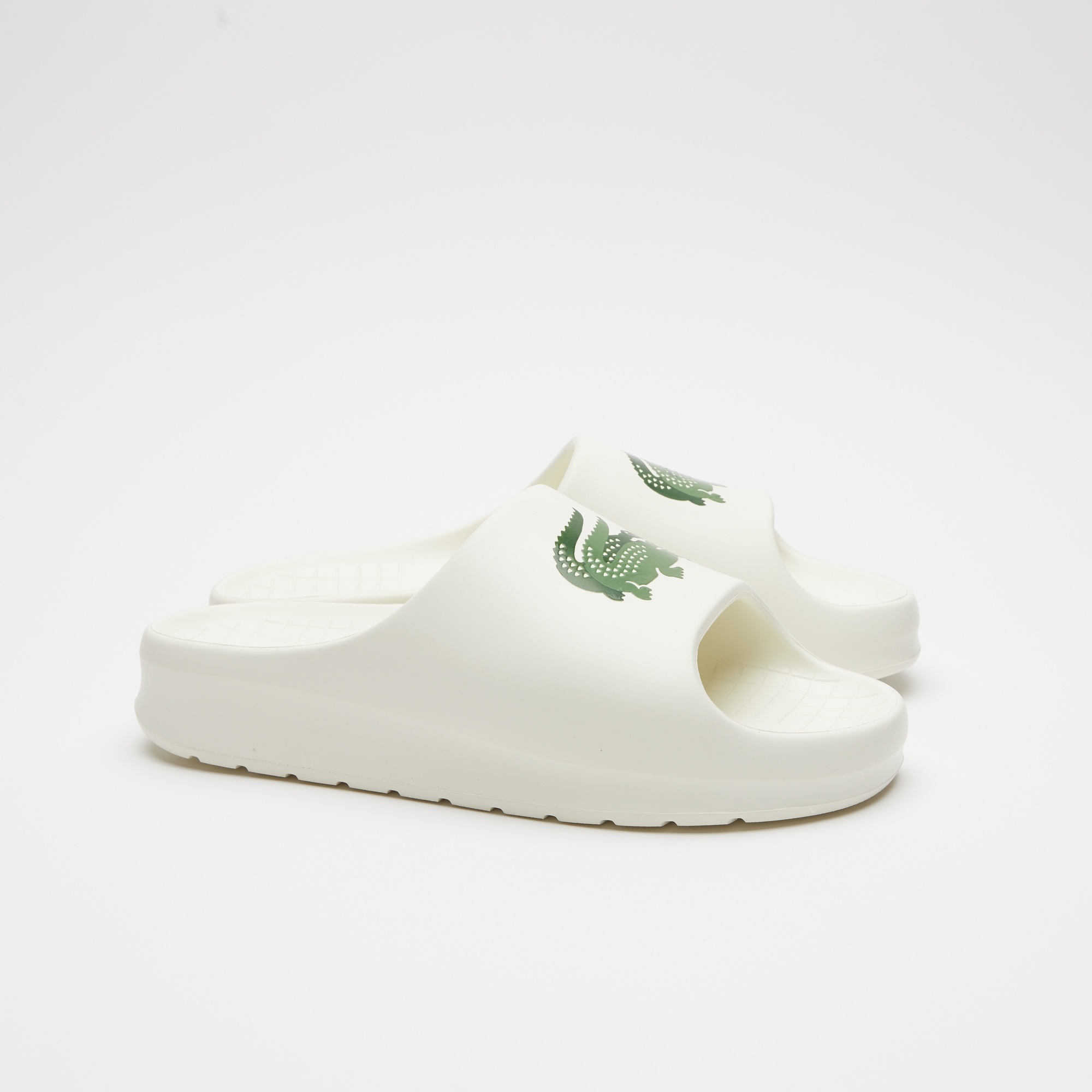 Lacoste Croco Erkek Beyaz Terlik