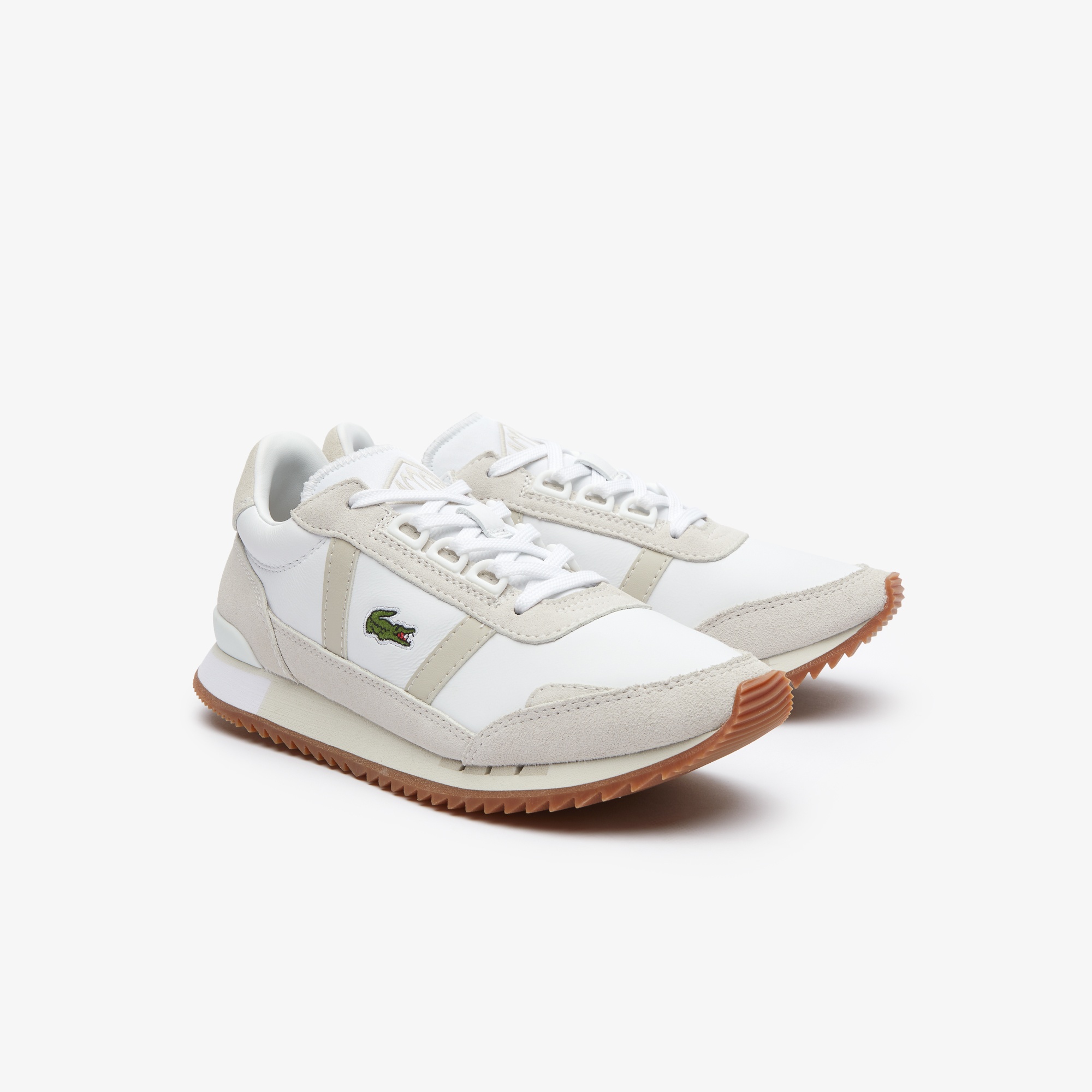 Lacoste Partner Retro Kadın Bej Sneaker