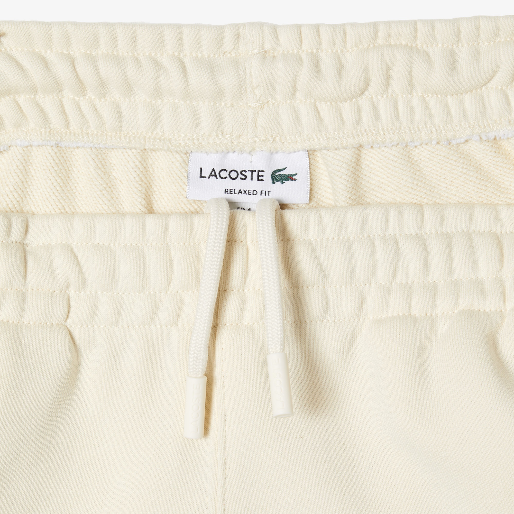 Lacoste Neo Heritage Erkek Organik Pamuk Regular Fit Bej Eşofman Altı