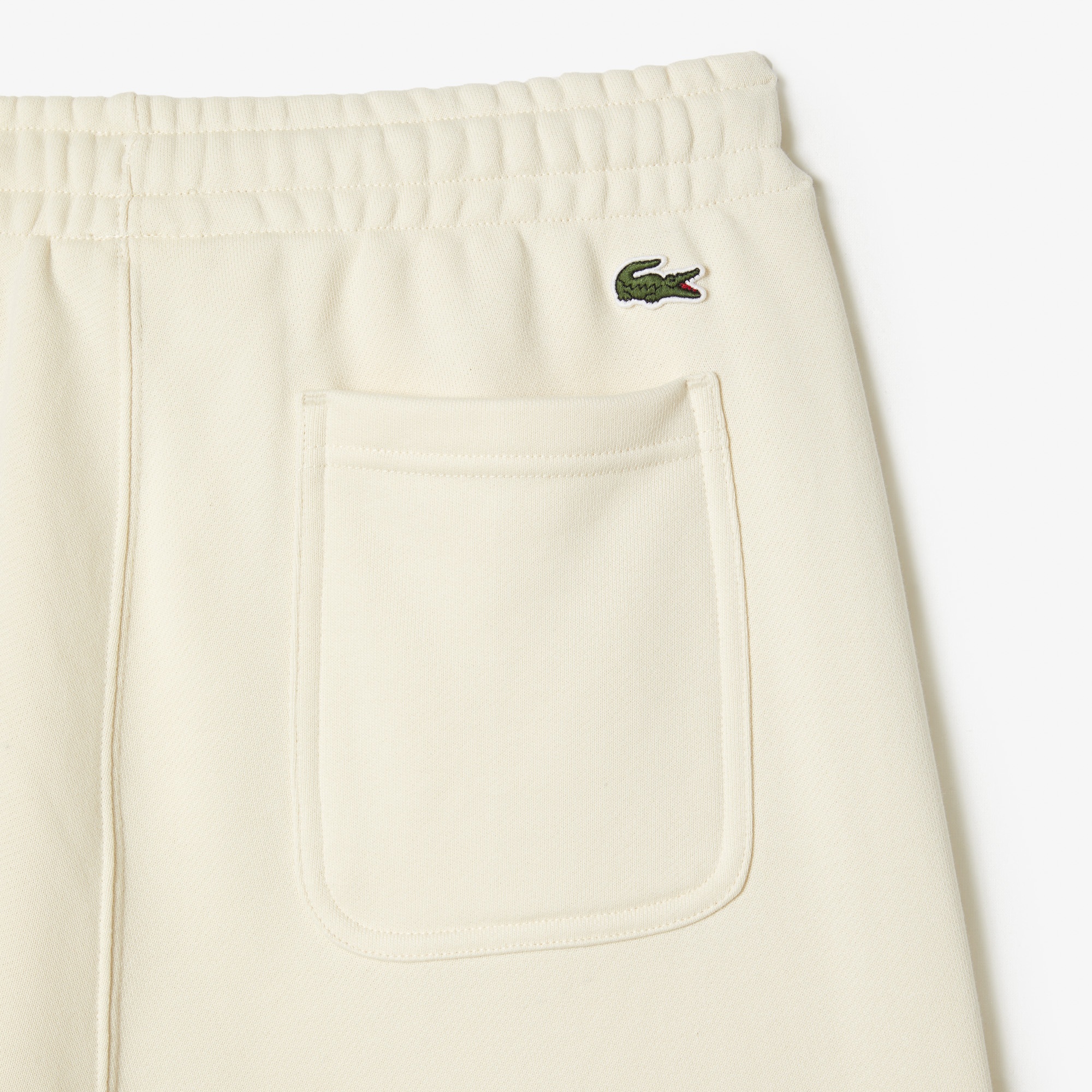 Lacoste Neo Heritage Erkek Organik Pamuk Regular Fit Bej Eşofman Altı