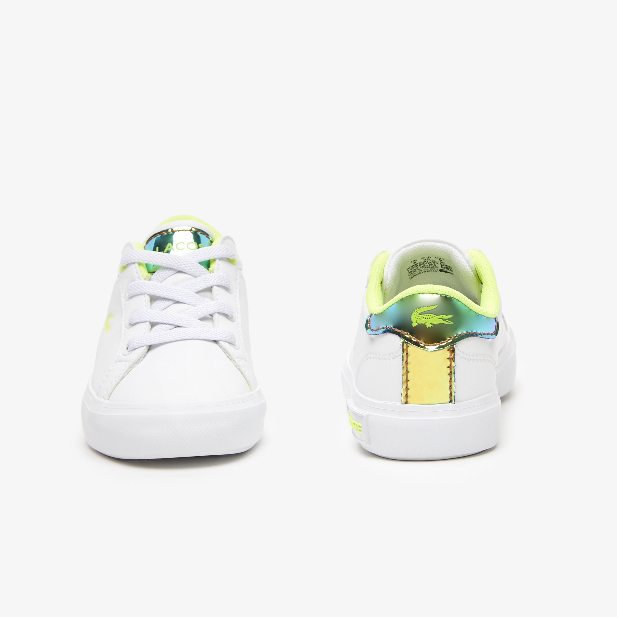 Lacoste Powercourt Çocuk Beyaz Sneaker