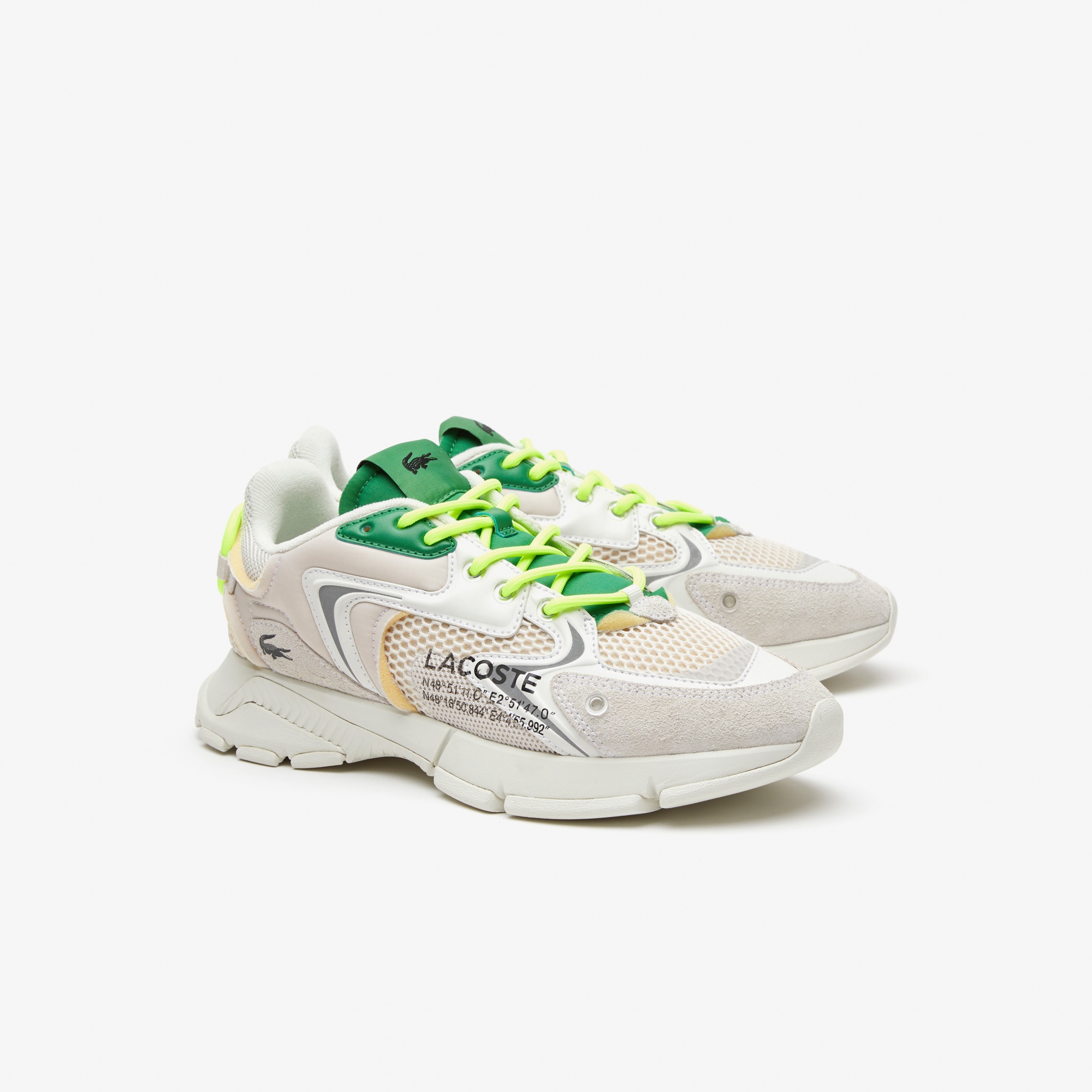 Lacoste L003 Neo Erkek Bej Sneaker
