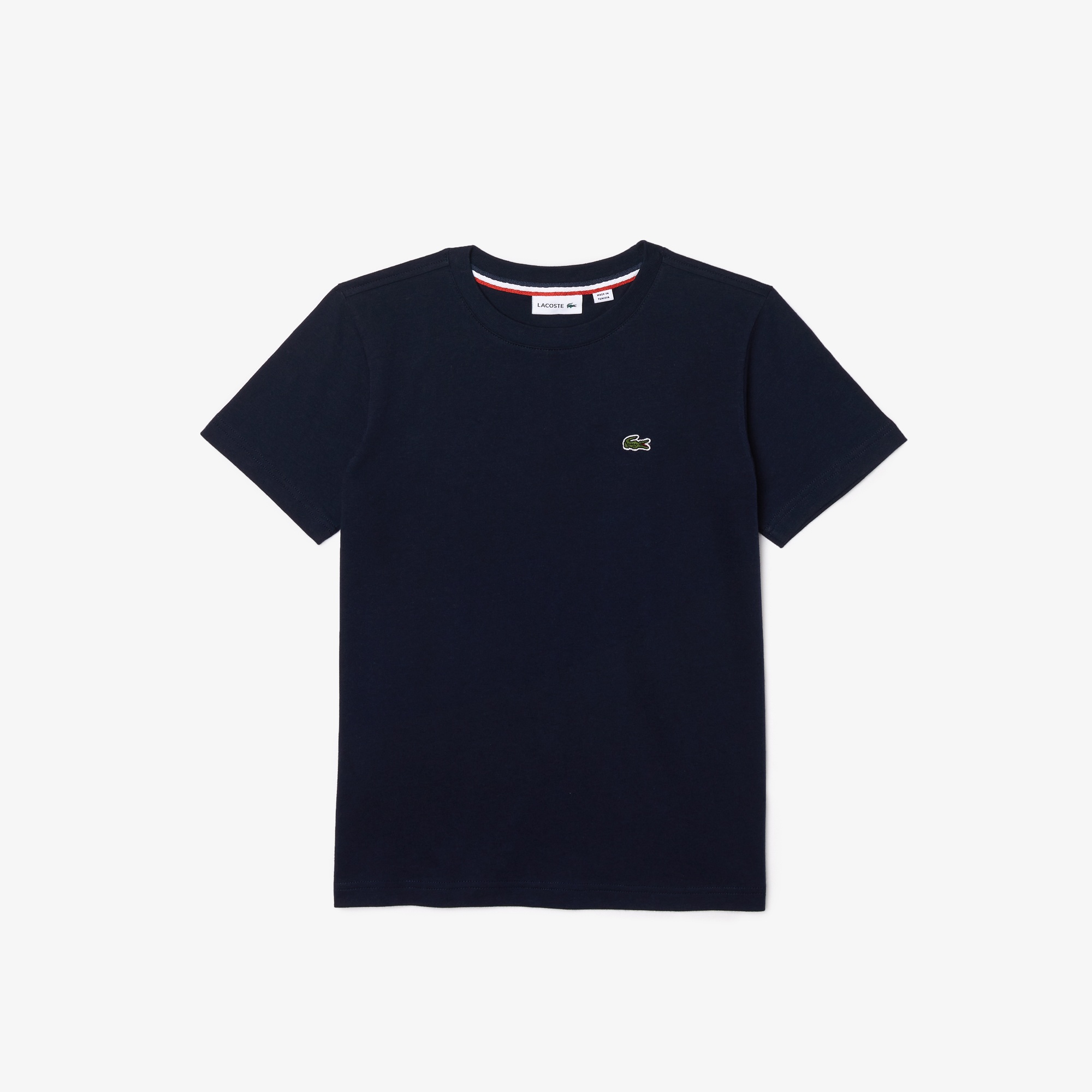 Lacoste Çocuk Bisiklet Yaka Lacivert T-Shirt