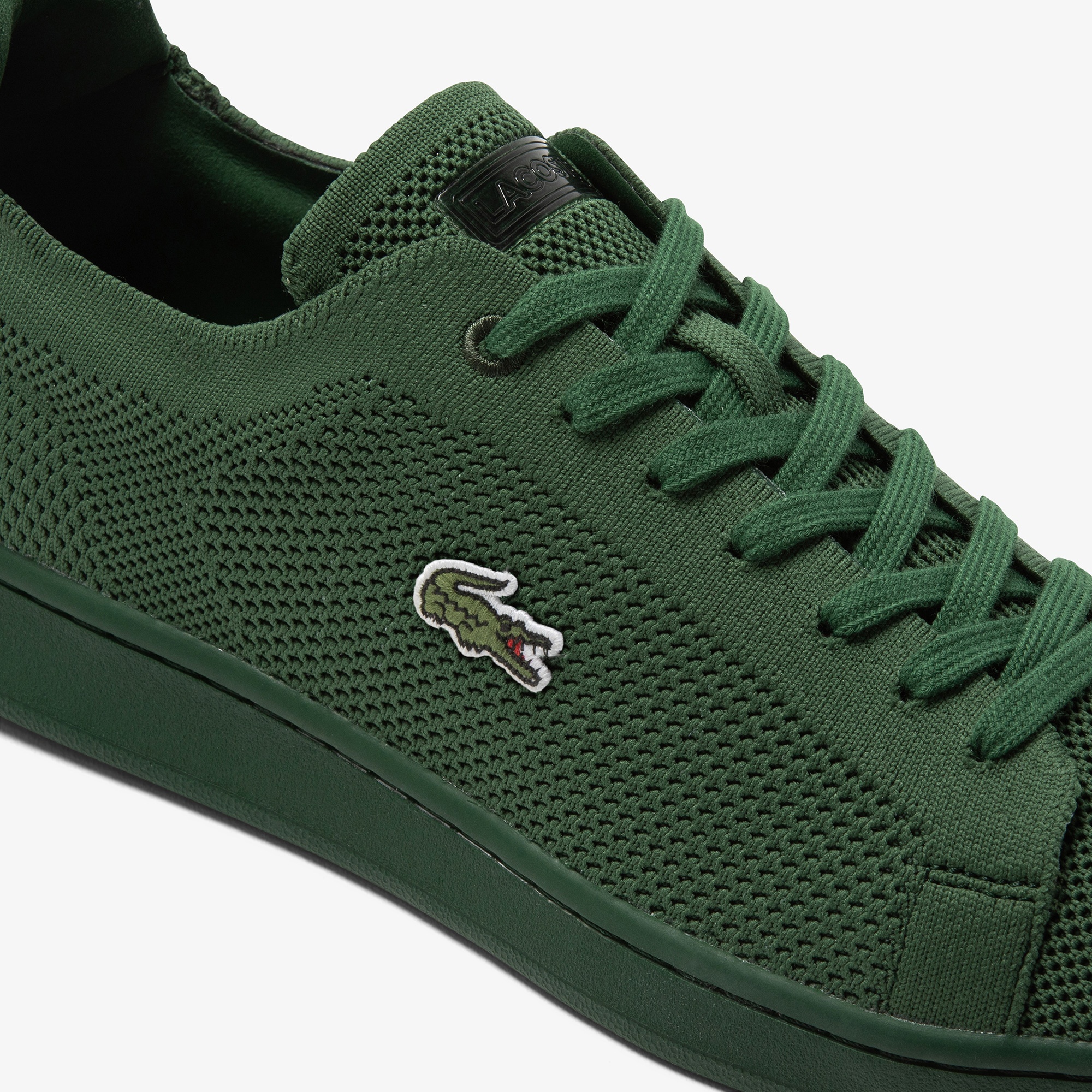 Lacoste Carnaby Piquéé Erkek Yeşil Sneaker
